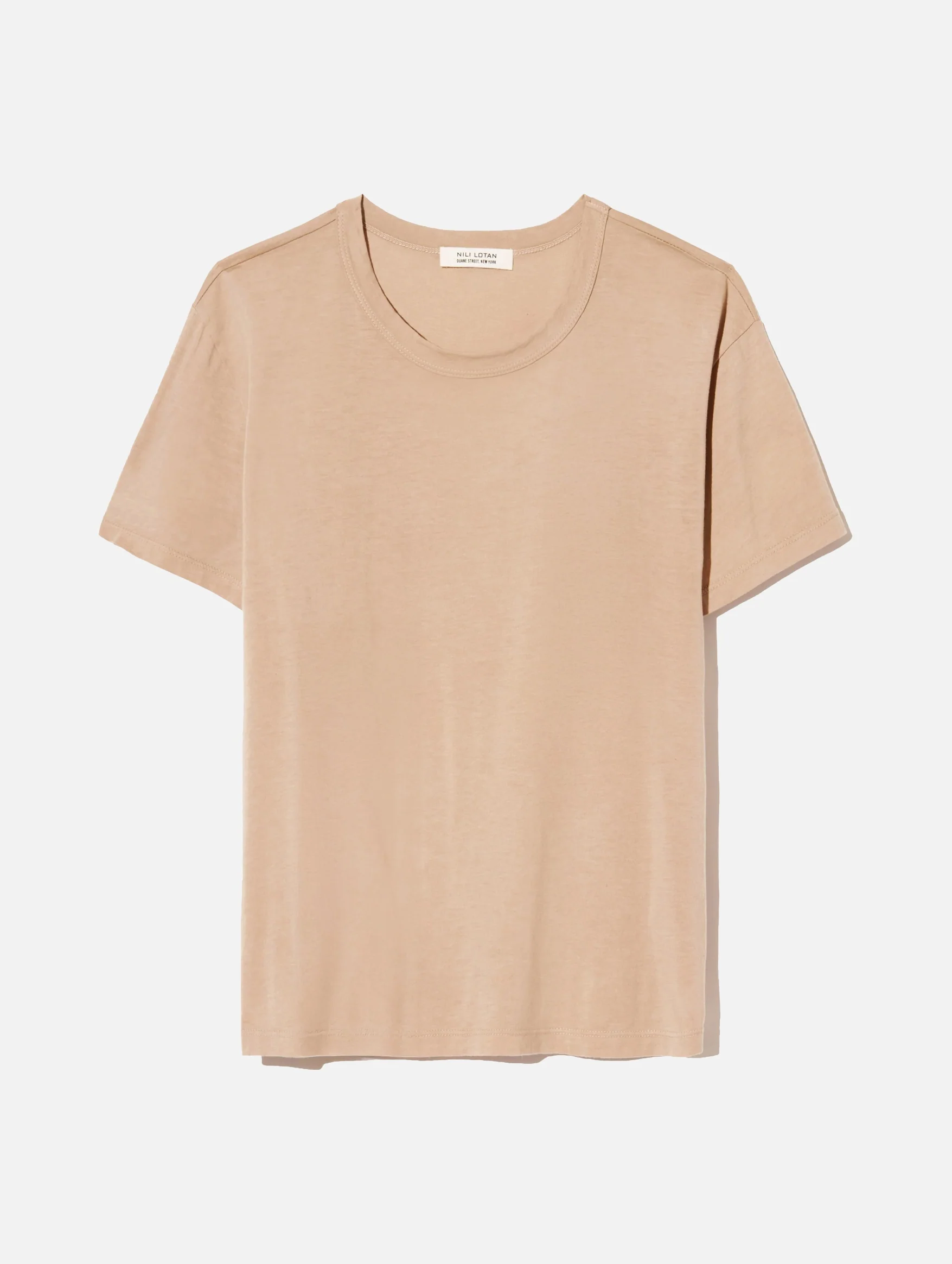 Noya Tee in Pale Khaki