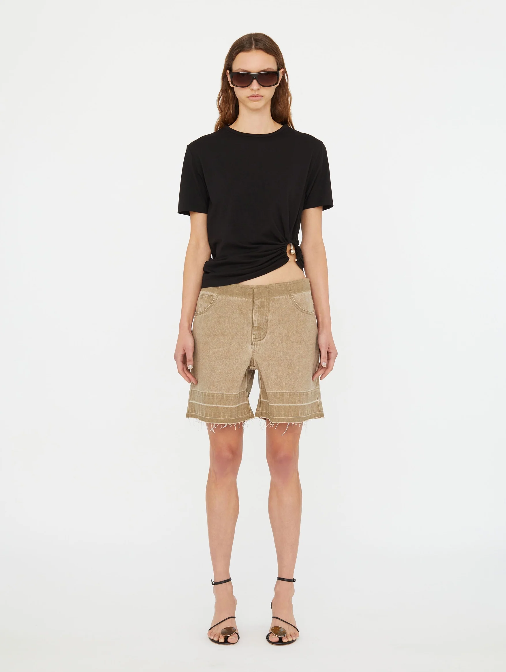 Orbit Tee In Black - Image 2