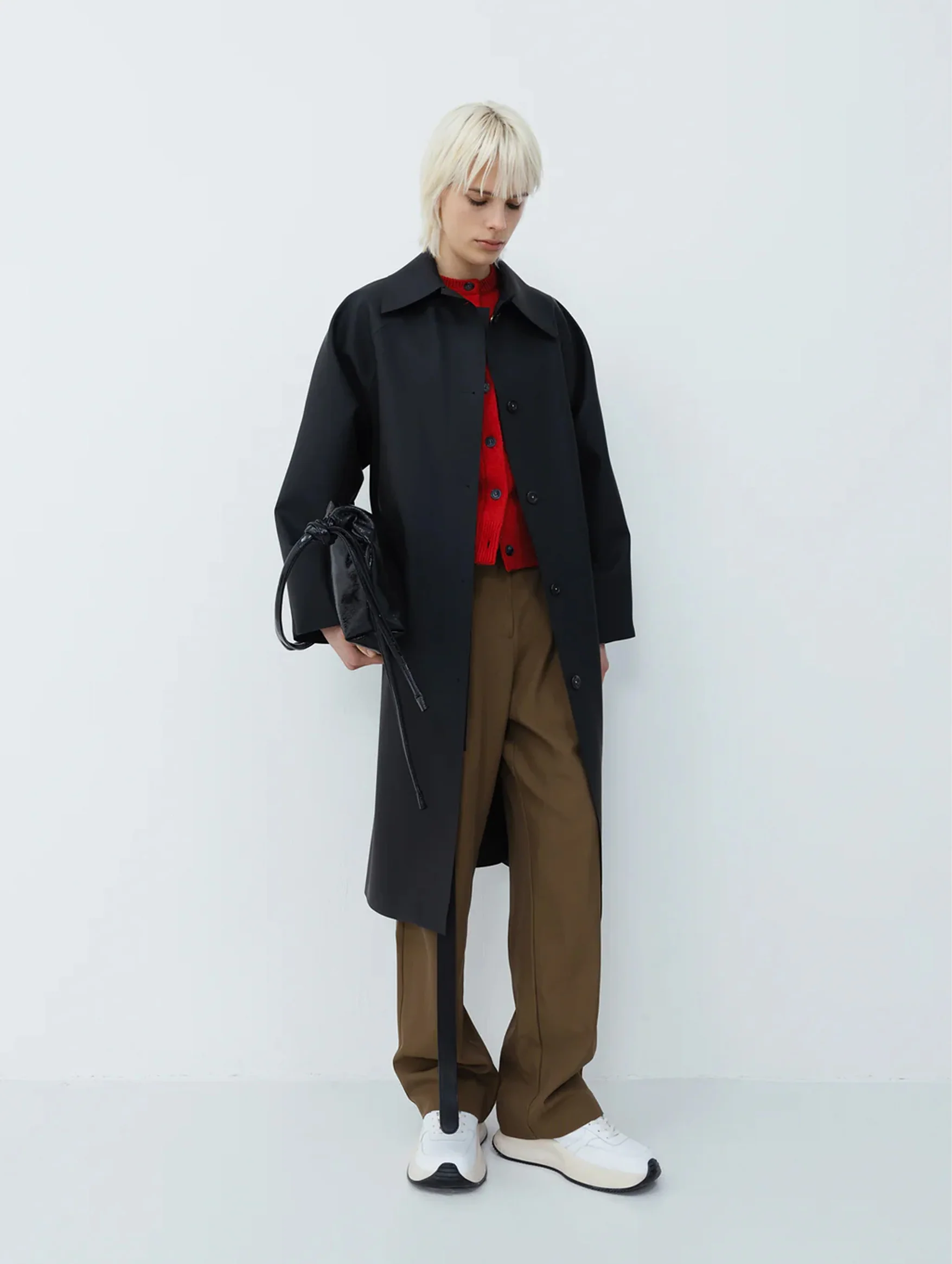 Coat Original Below Rubber Coat in Black - Image 2
