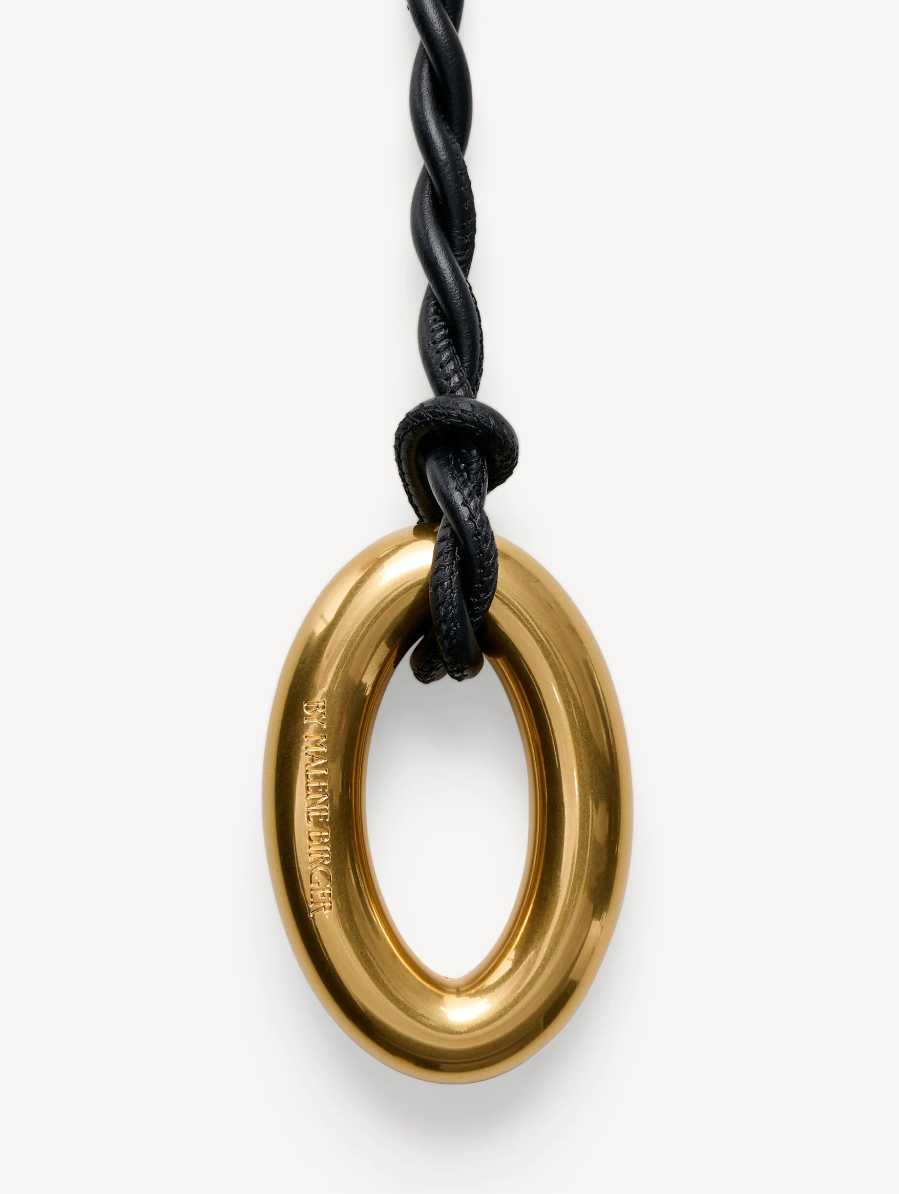 Ova Belt in Black and Gold - Image 3