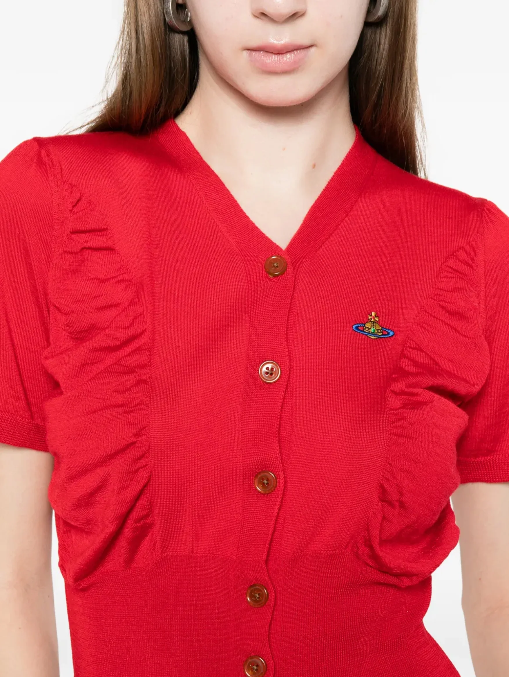 Pamela Cardi in Red - Image 4