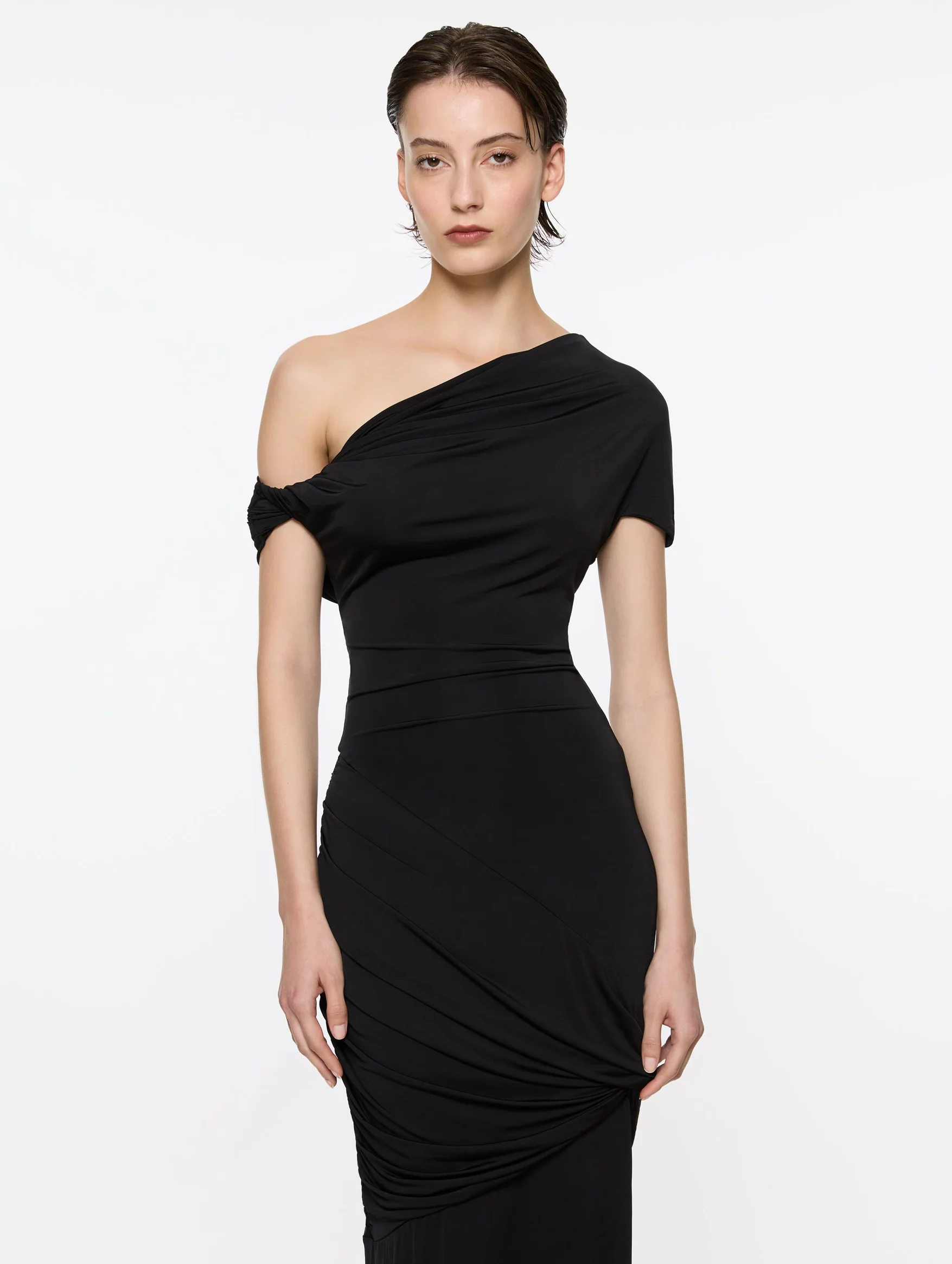 Pascal Dress in Black - Image 3