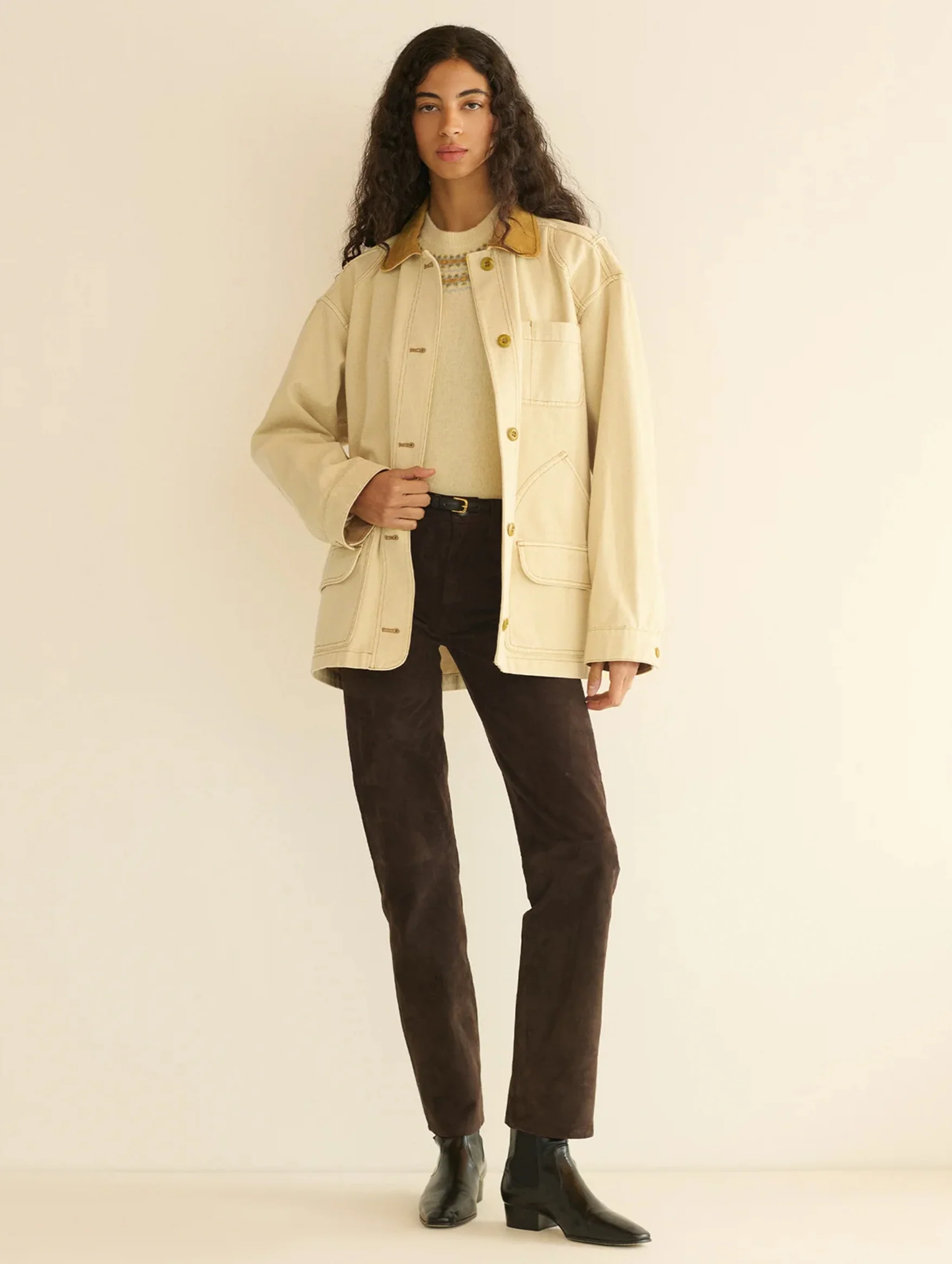 Pascual Jacket in Straw - Image 2