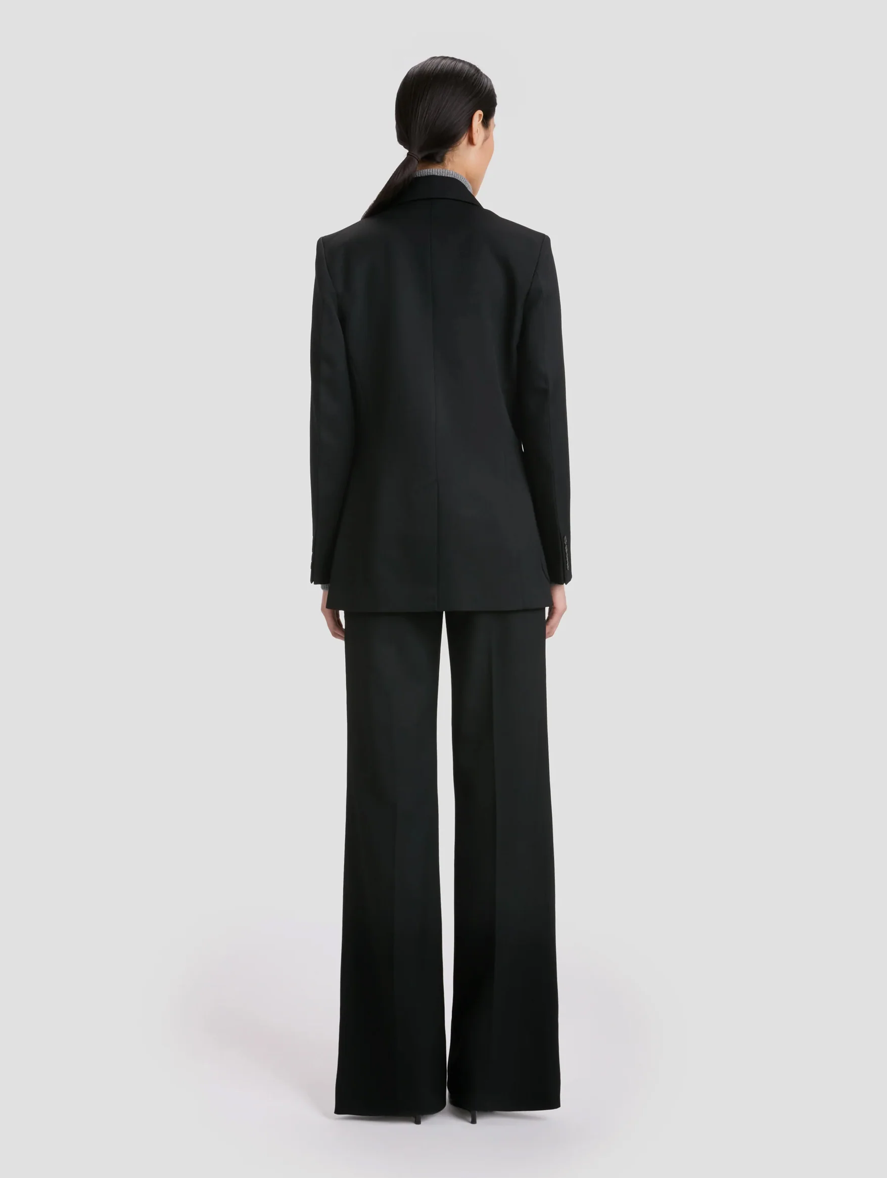 Patch Pocket Blazer in Black - Image 5