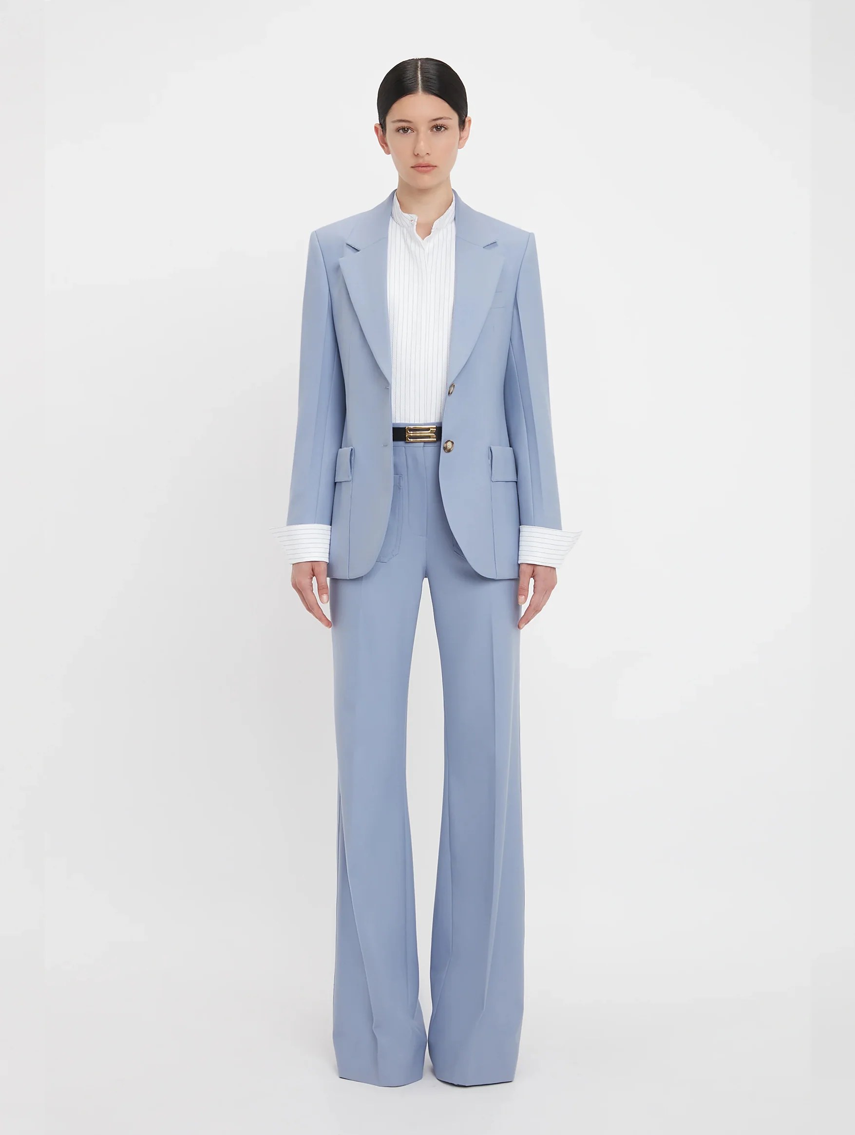 Patch Pocket Jacket in Bluebell - Image 2