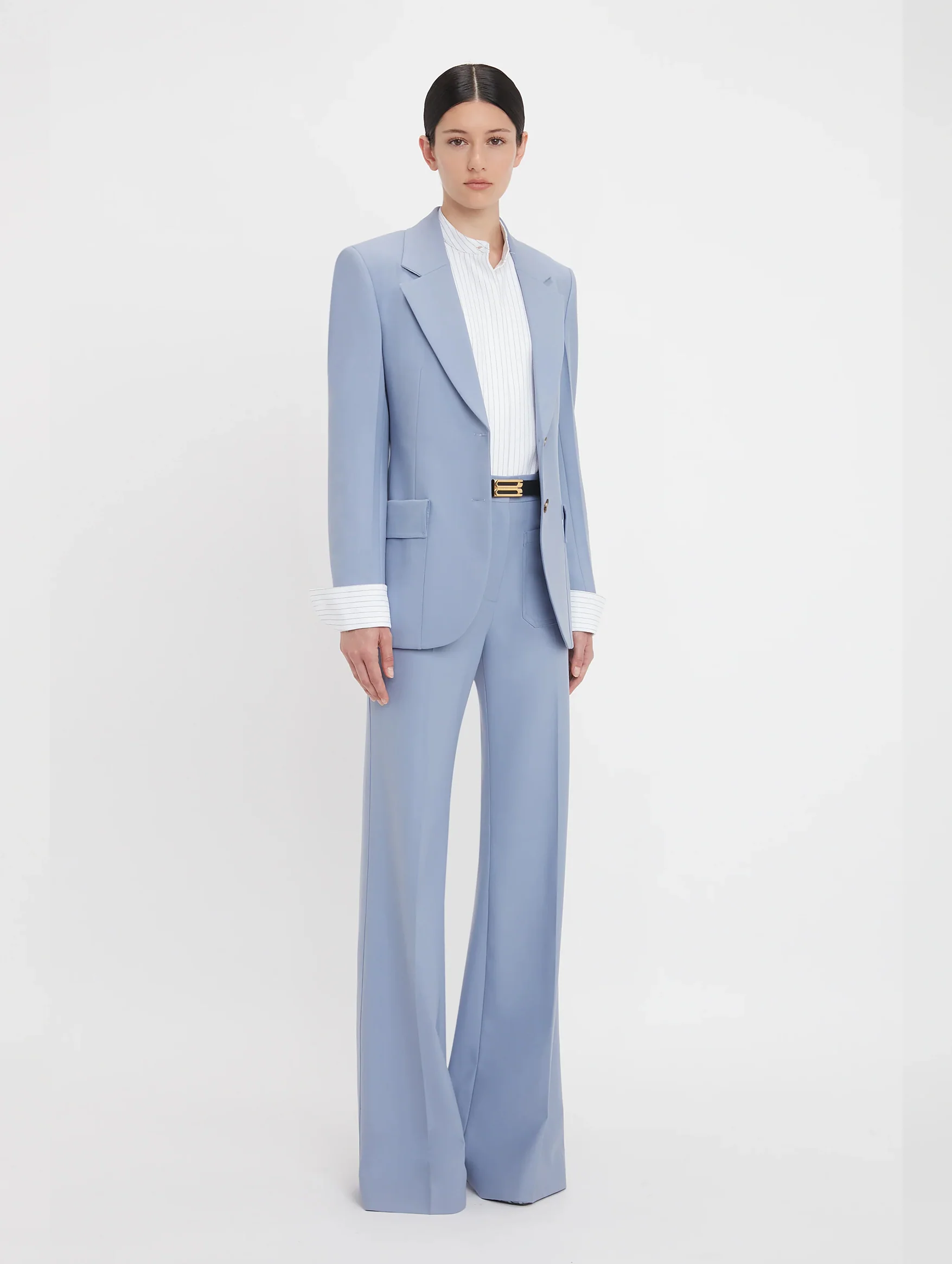 Patch Pocket Jacket in Bluebell - Image 3