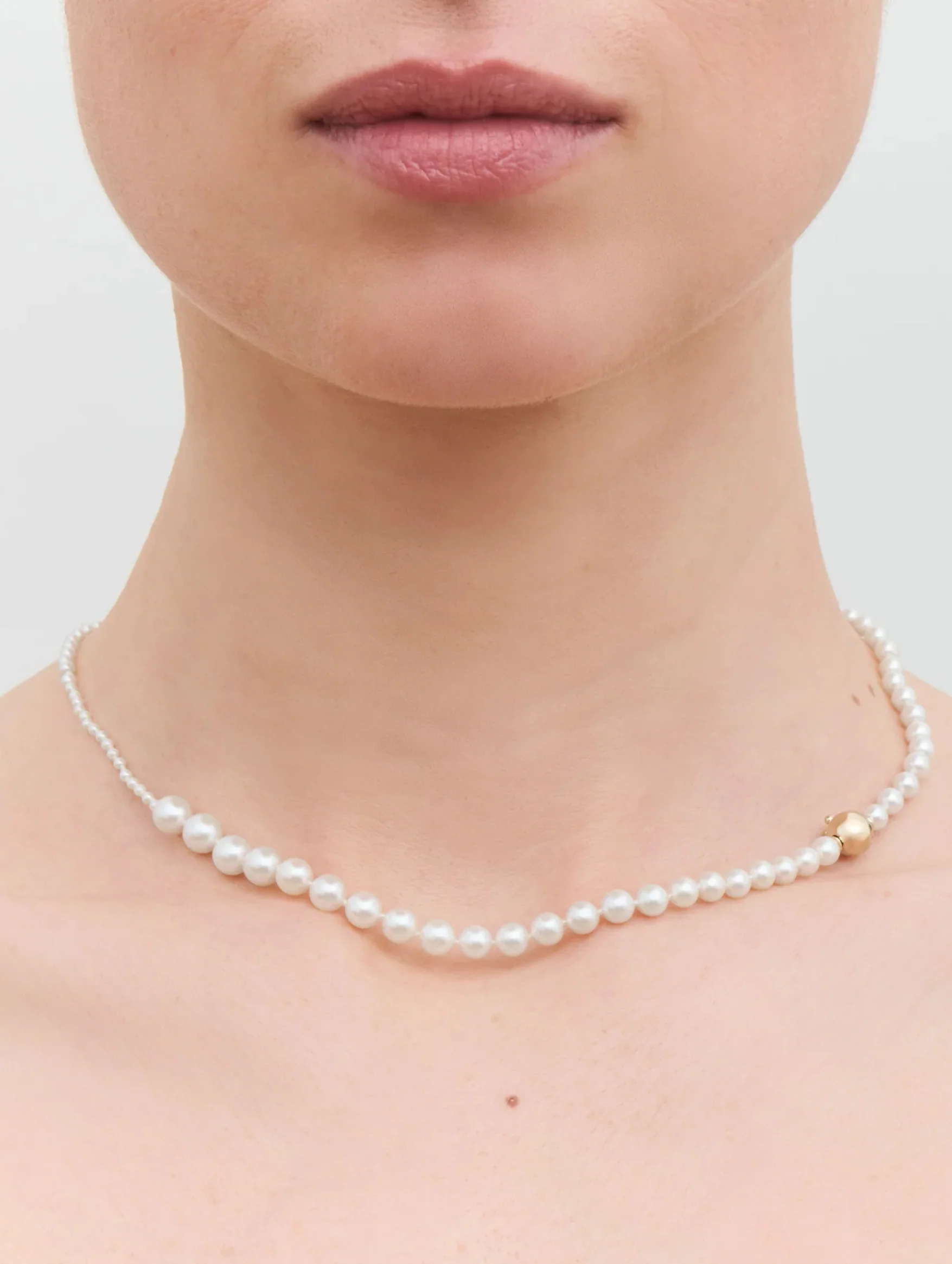 Petite Peggy Pearl Necklace - Image 2