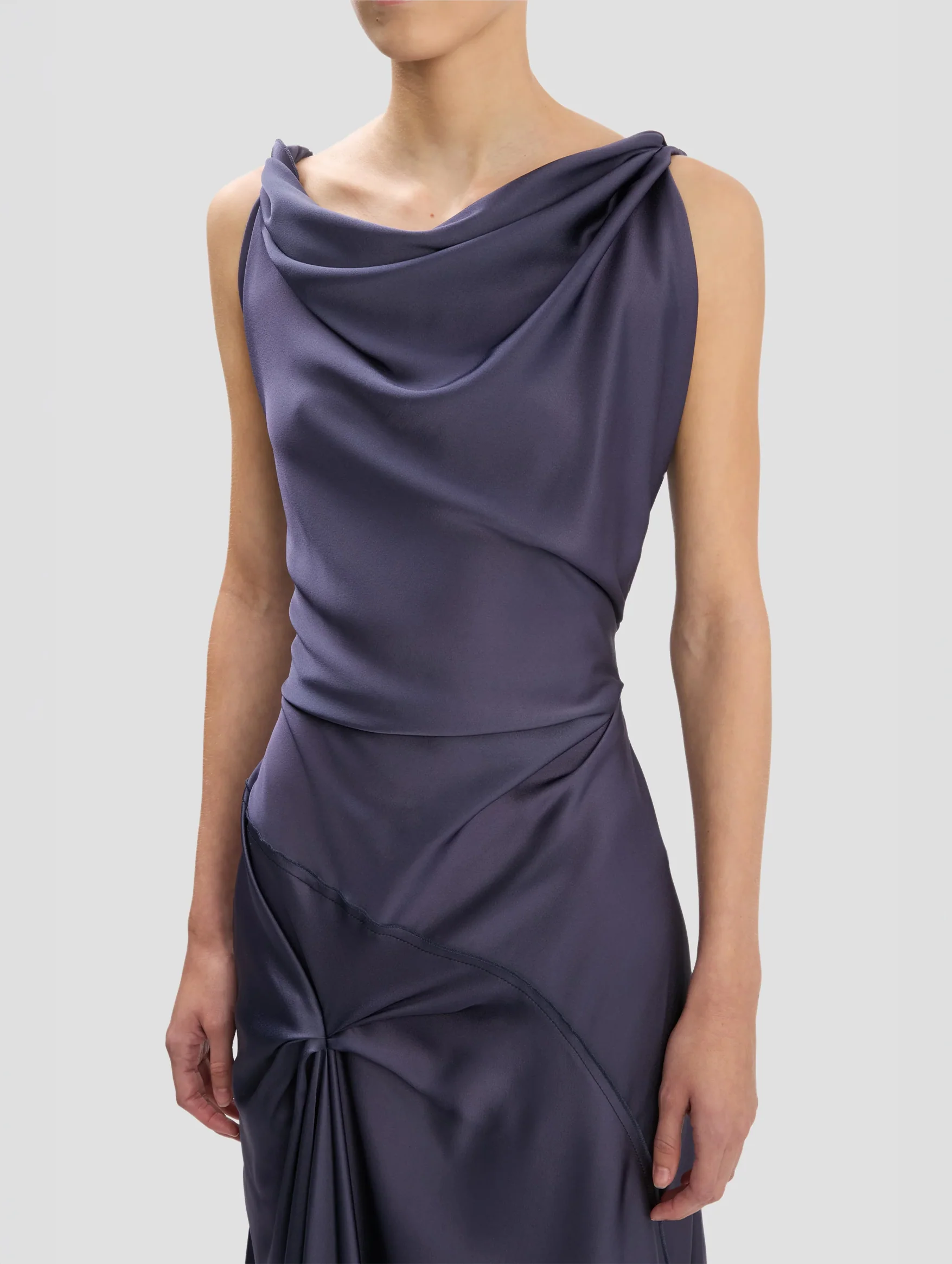 Posy Midi Dress in Eclipse - Image 4