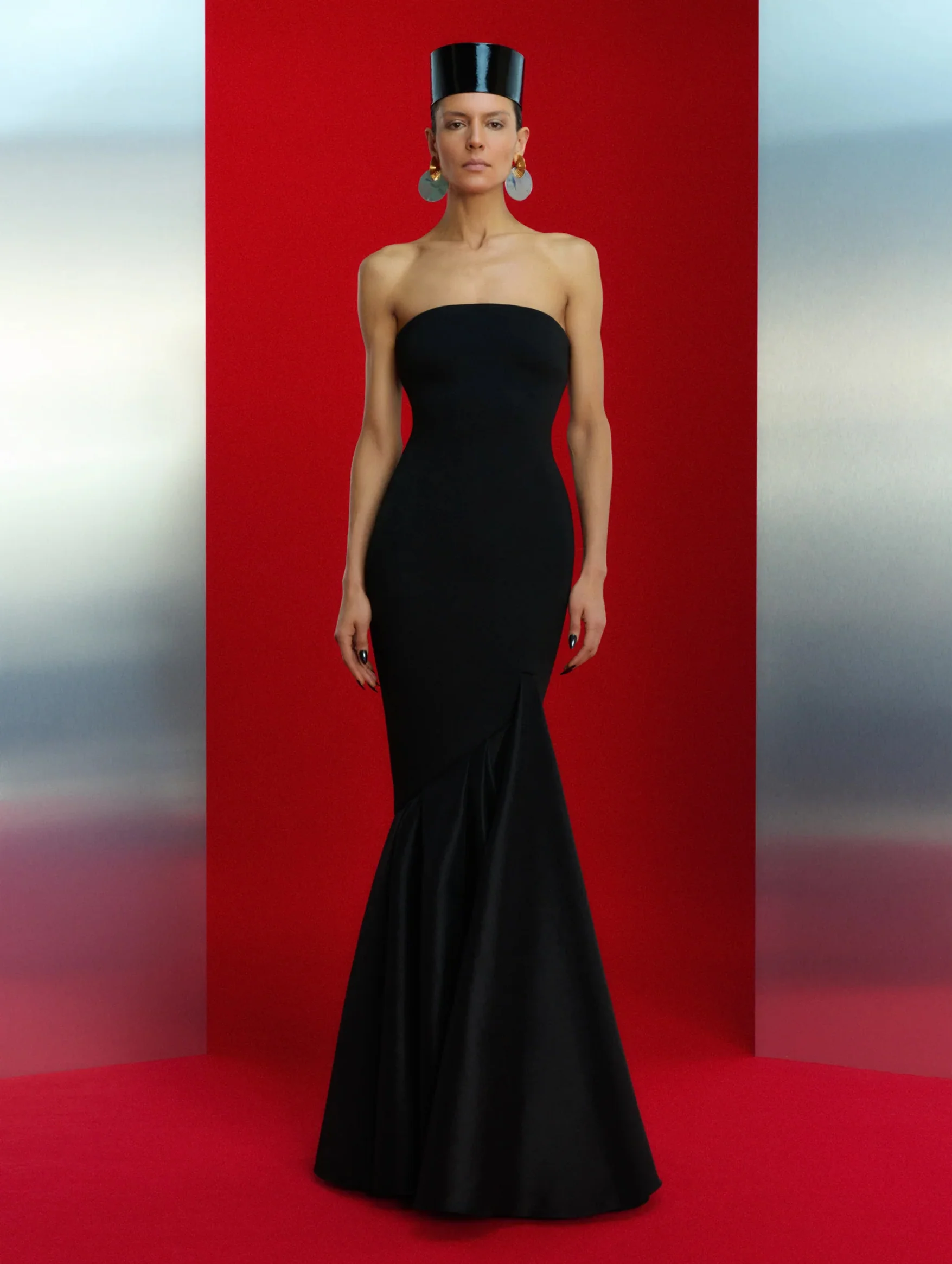 Rayne Maxi Dress in Black - Image 2
