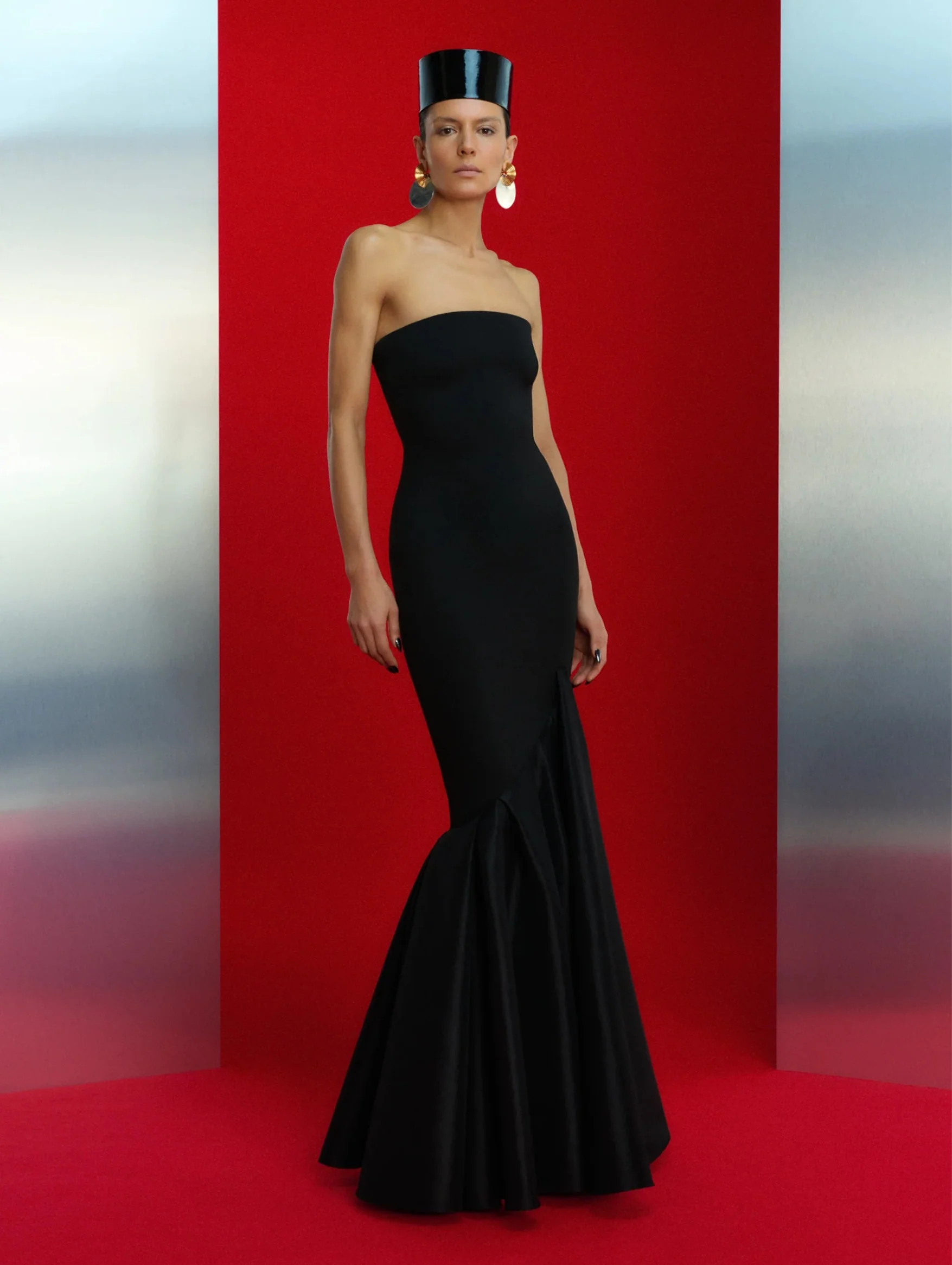 Rayne Maxi Dress in Black - Image 3