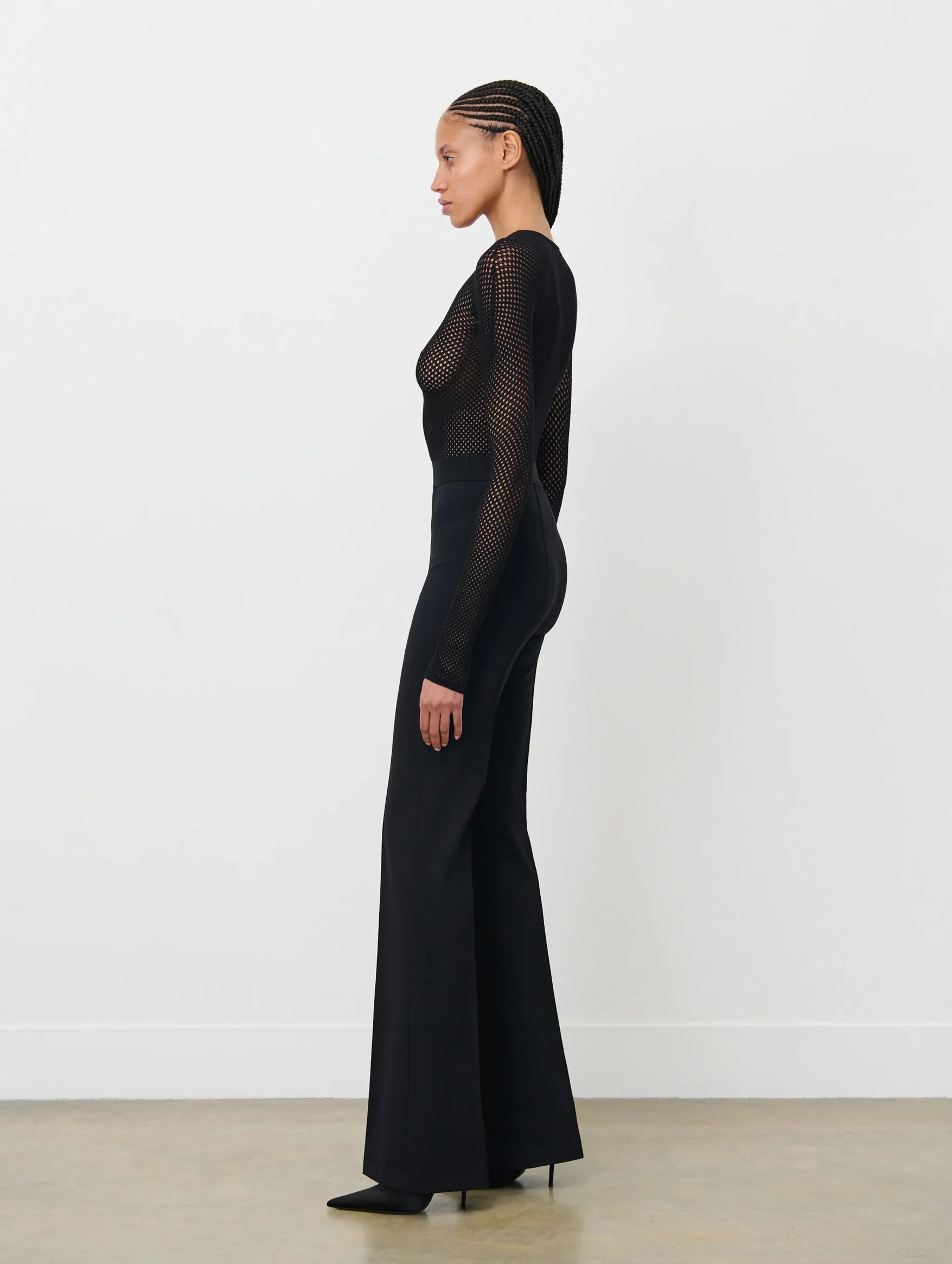 RHW Stretch Trouser in Black - Image 3