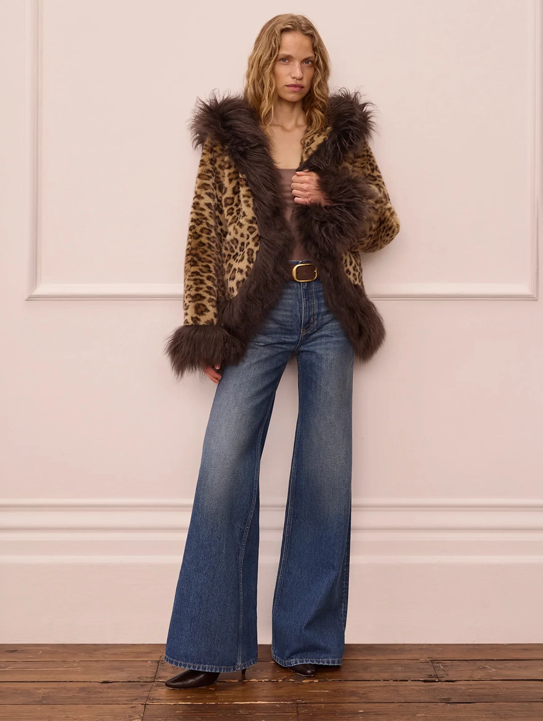 Rocky Jacket in Leopard Print - Image 2