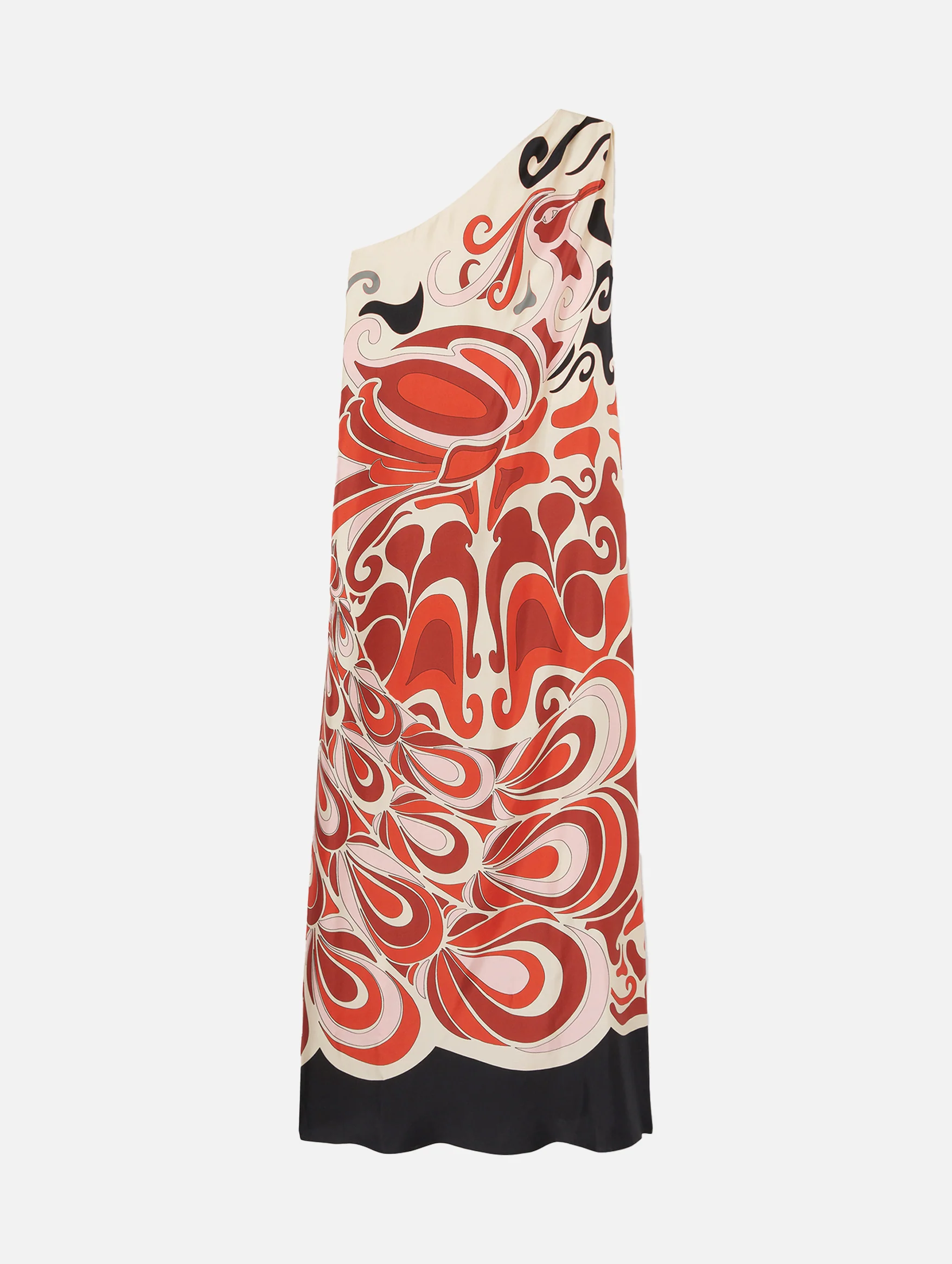 Roy Silk Dress in Phoenix Placée - Image 6