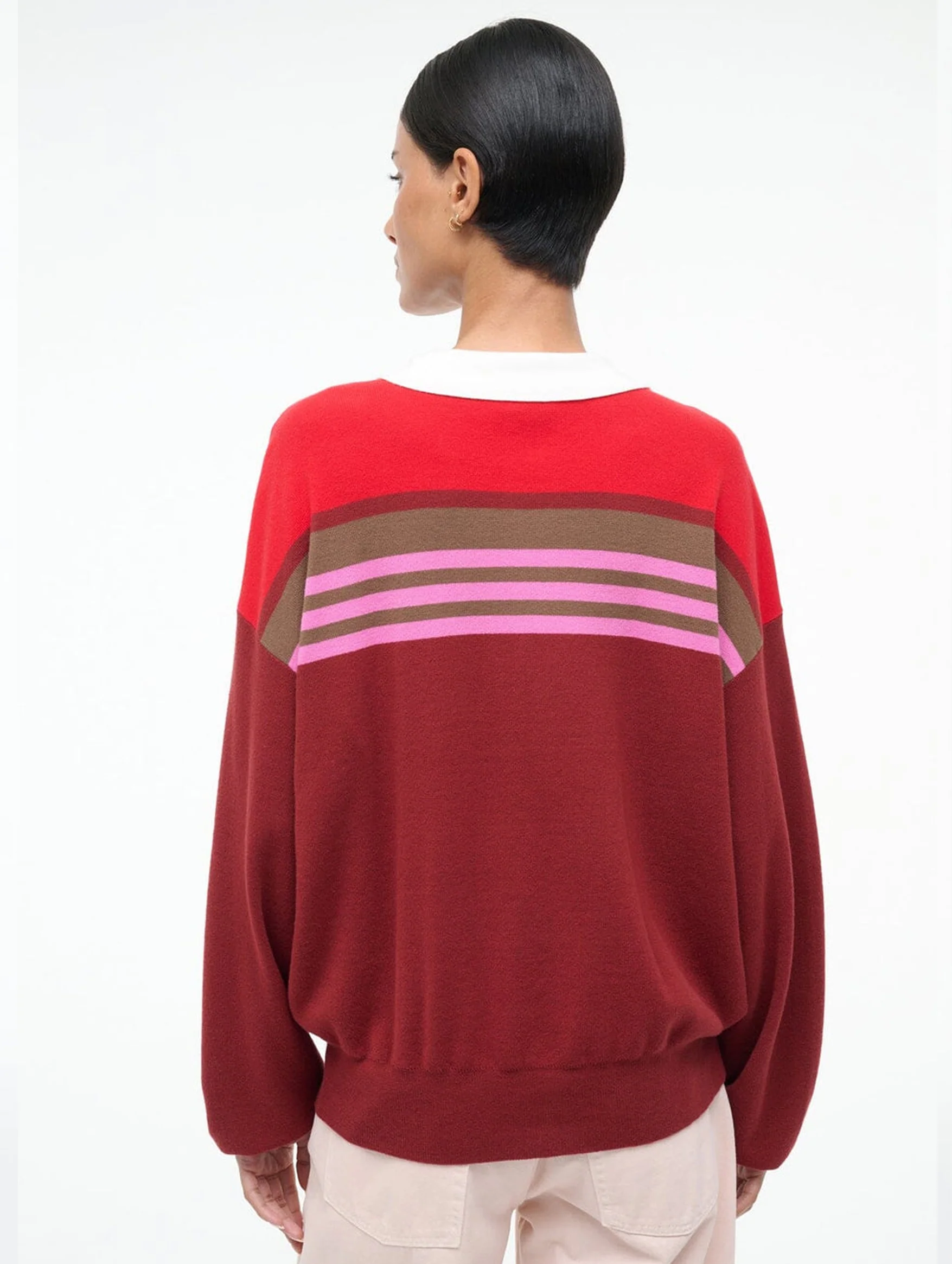 Sail Top Cardinal in Multi Stripe - Image 4