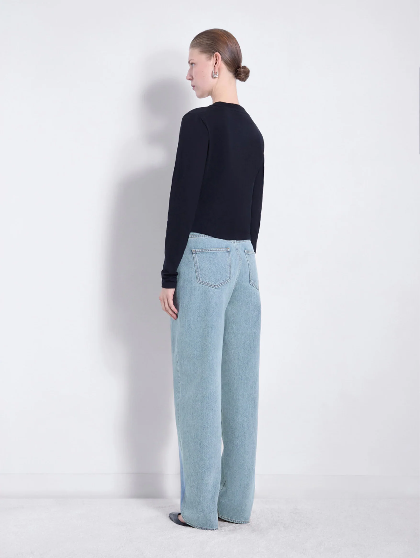 Samur Denim Jeans in Washed Light Blue - Image 5