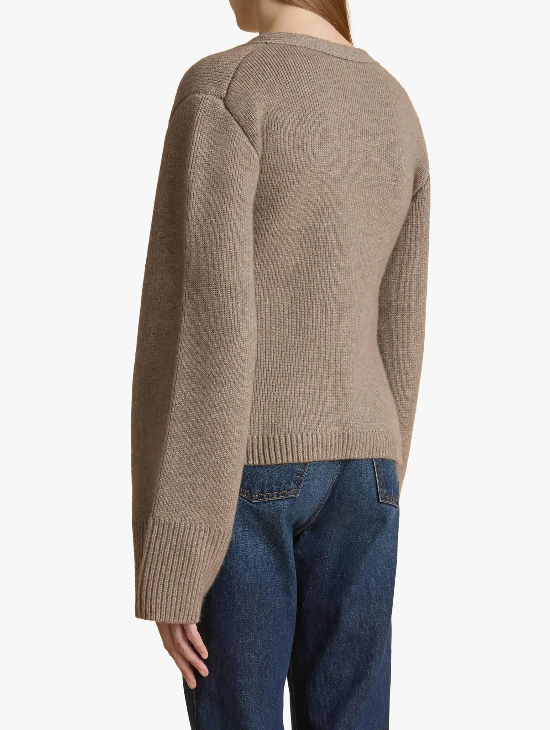 Scarlet Cardigan in Barley - Image 4