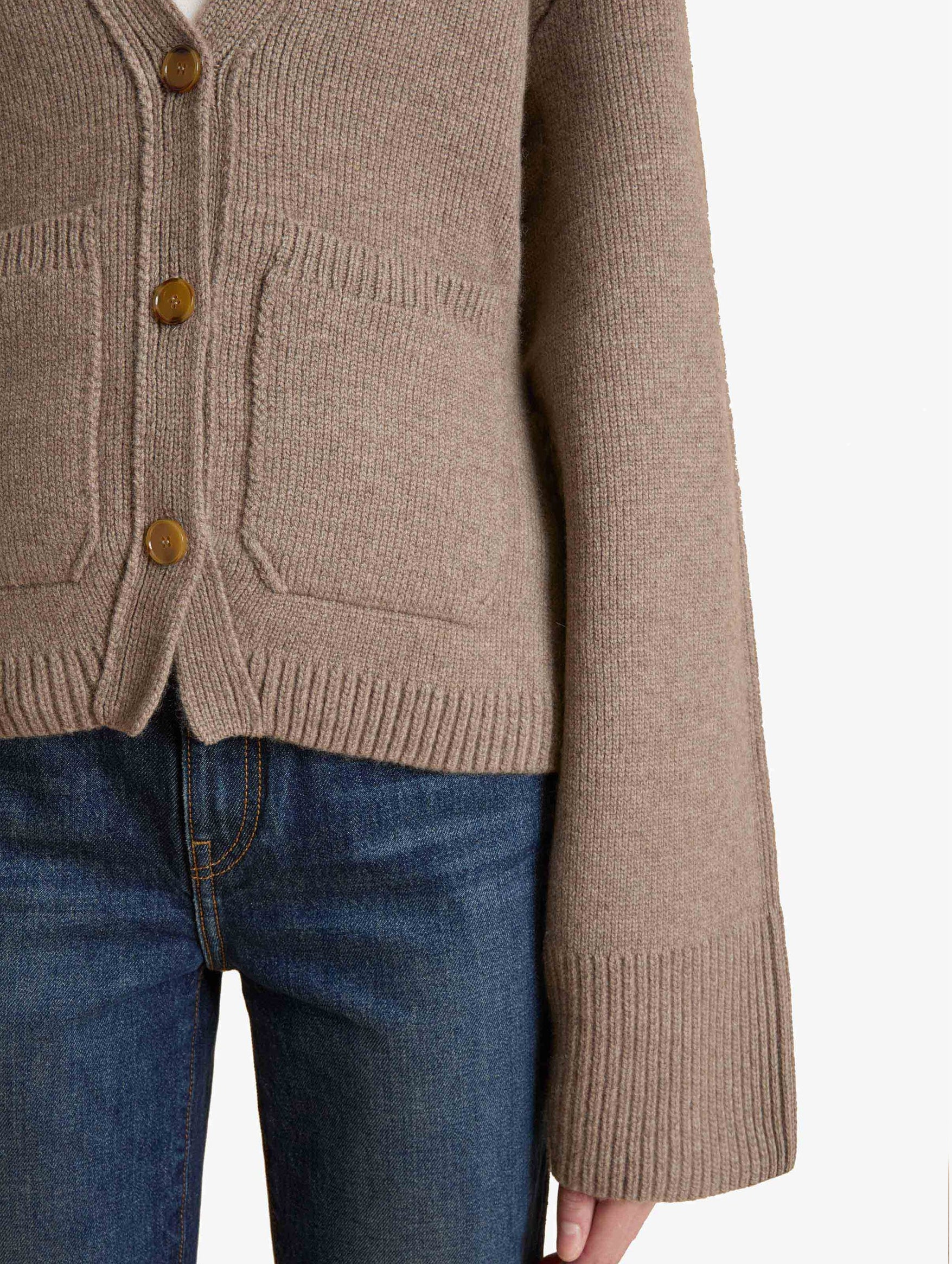 Scarlet Cardigan in Barley - Image 6