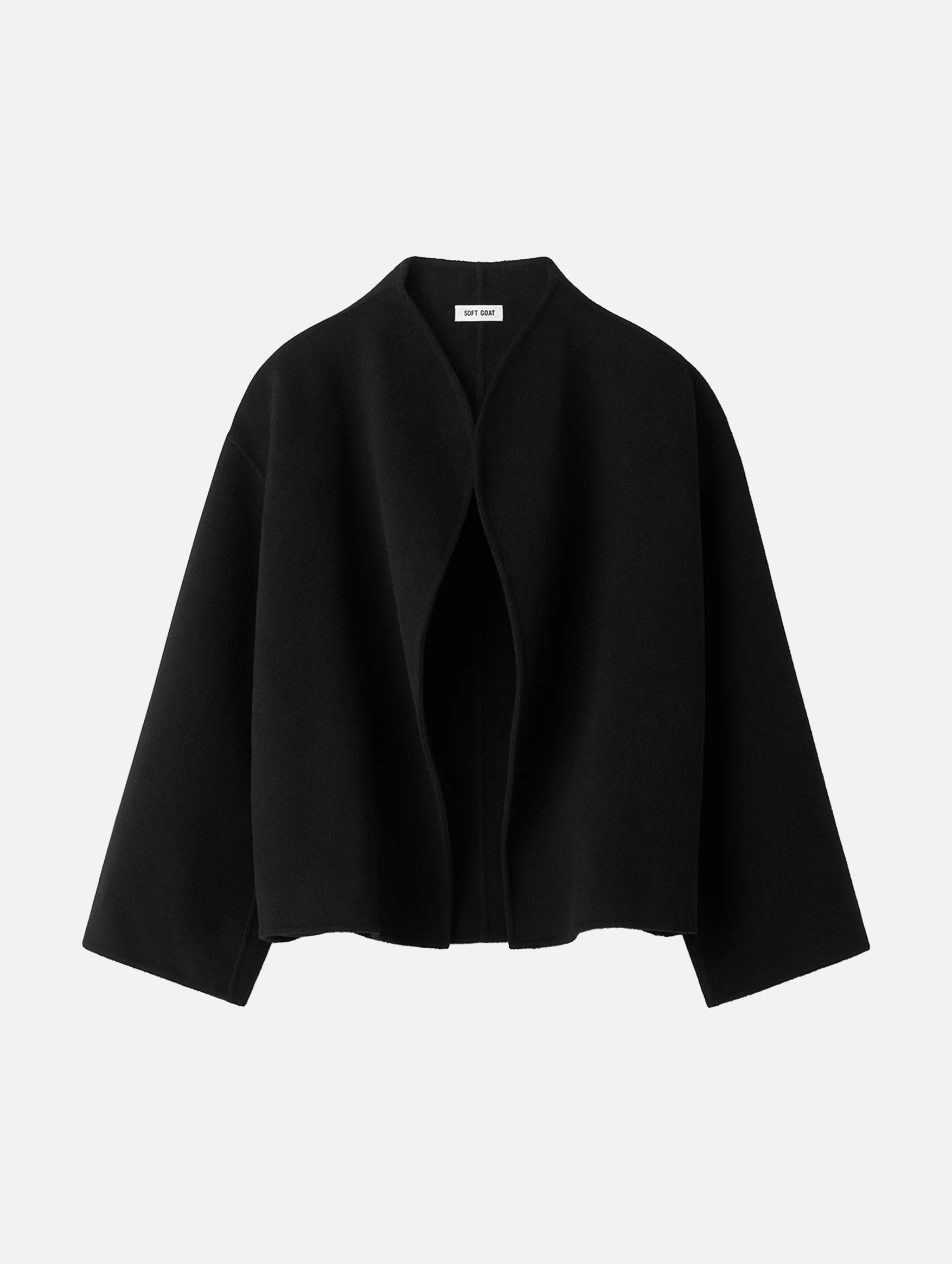 Signature Short Jacket in Black