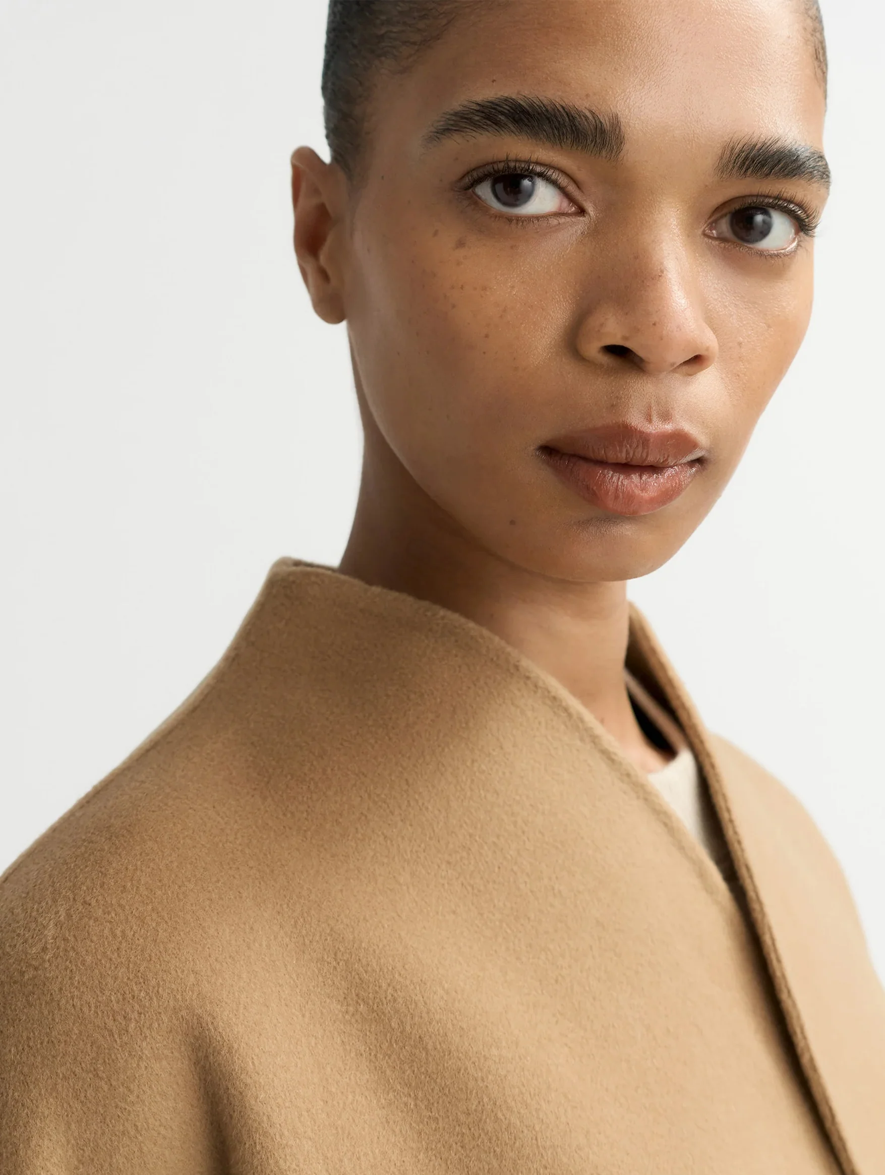 Signature Short Jacket in Camel - Image 5