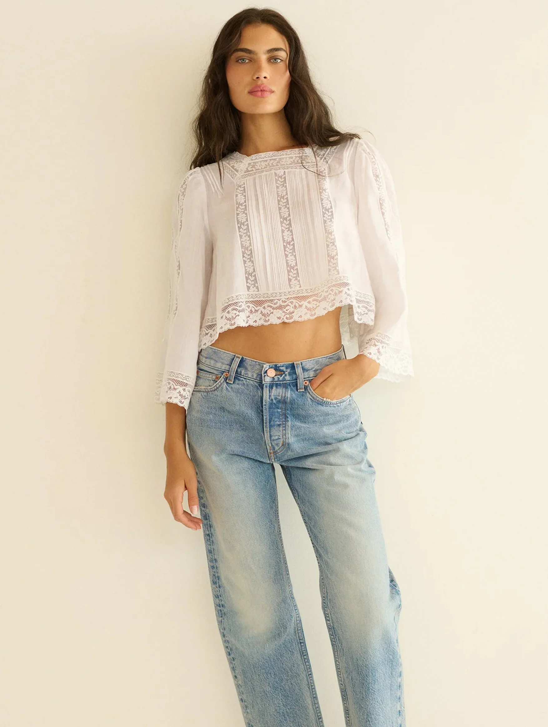 Solstice Top in Salt - Image 3