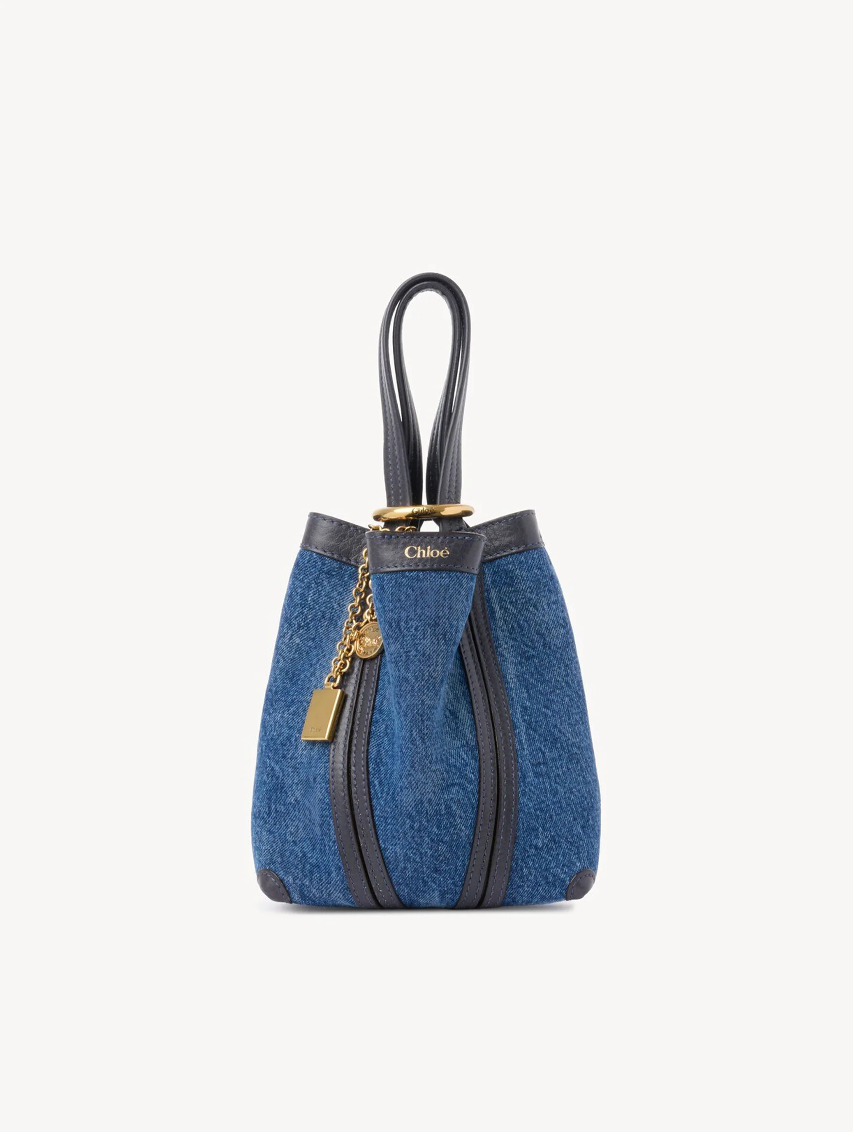 Spin Small Tote Bag in Ashes Blue - Image 4