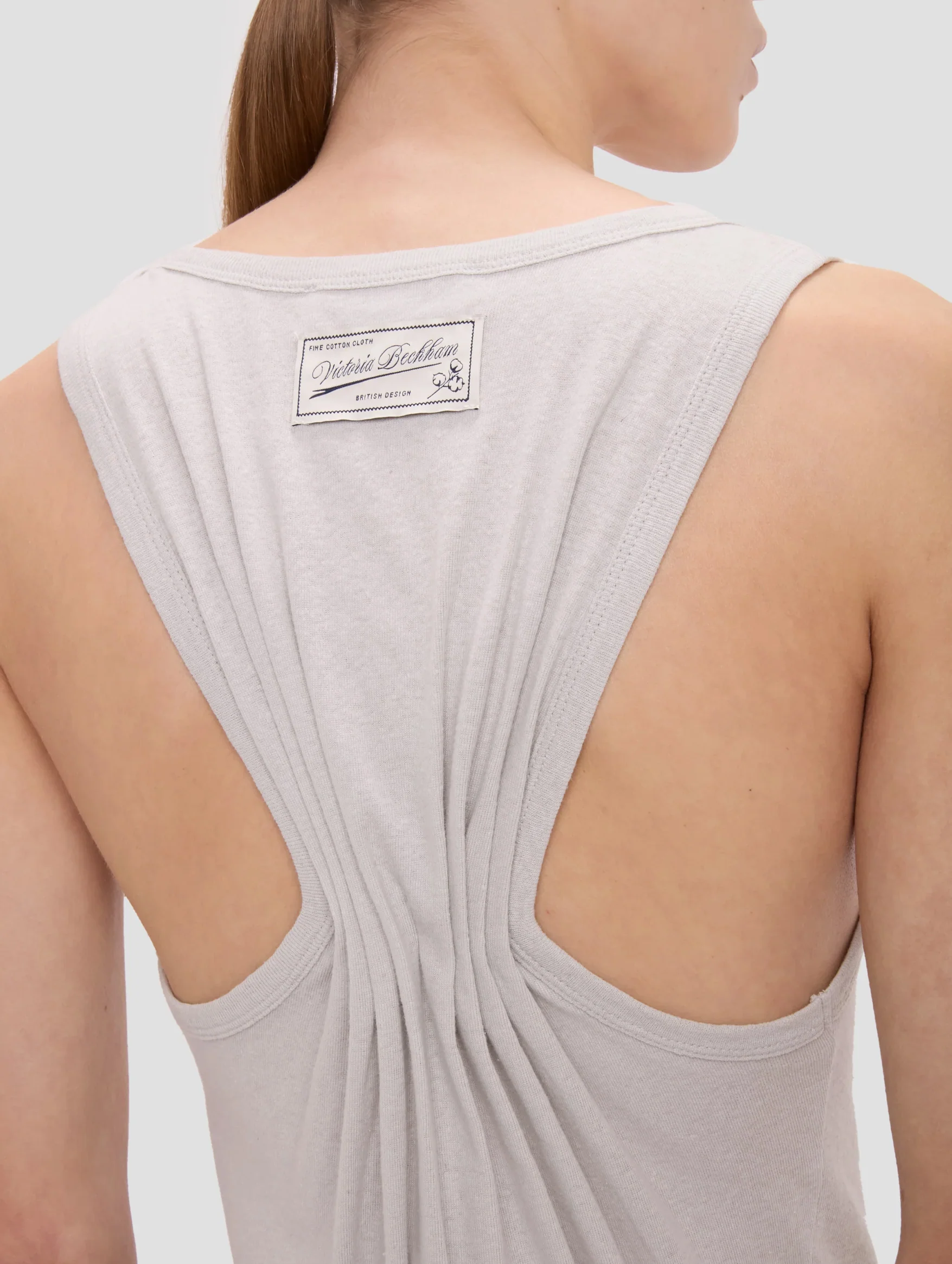 Split Tank Top in Magnesium - Image 4