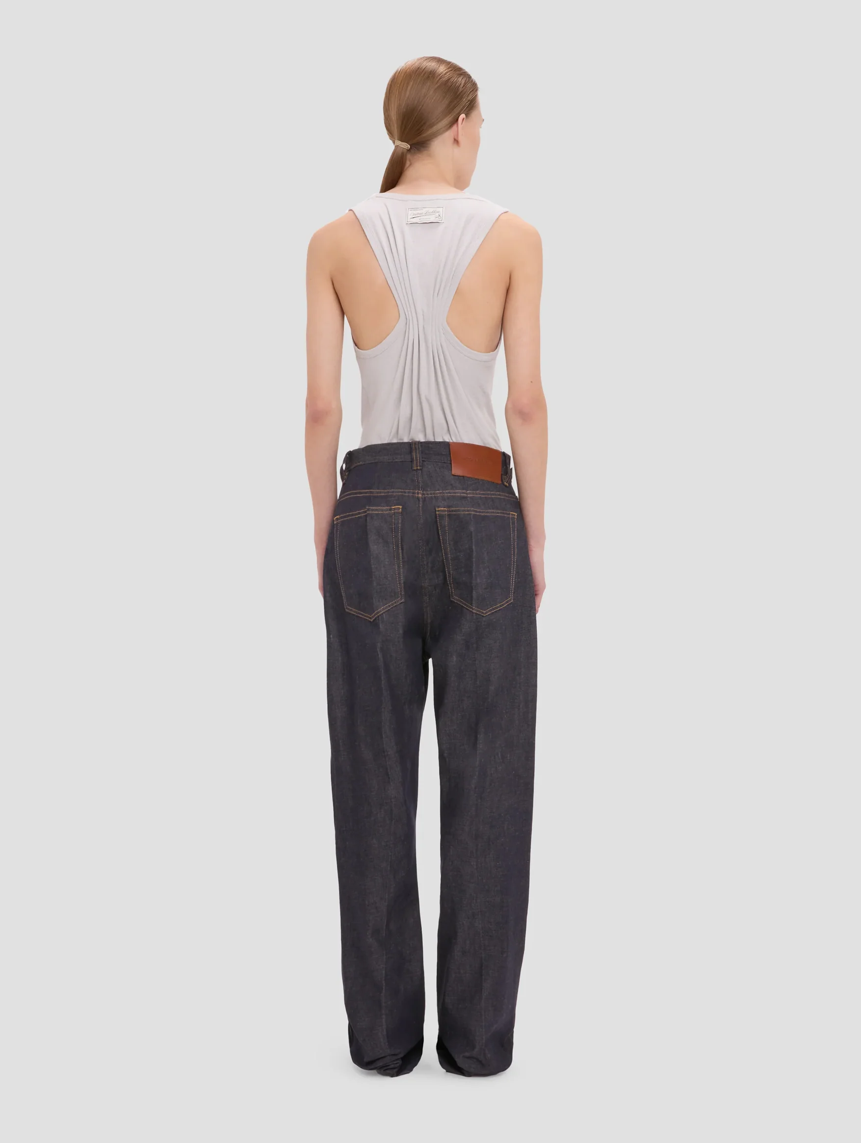 Split Tank Top in Magnesium - Image 5