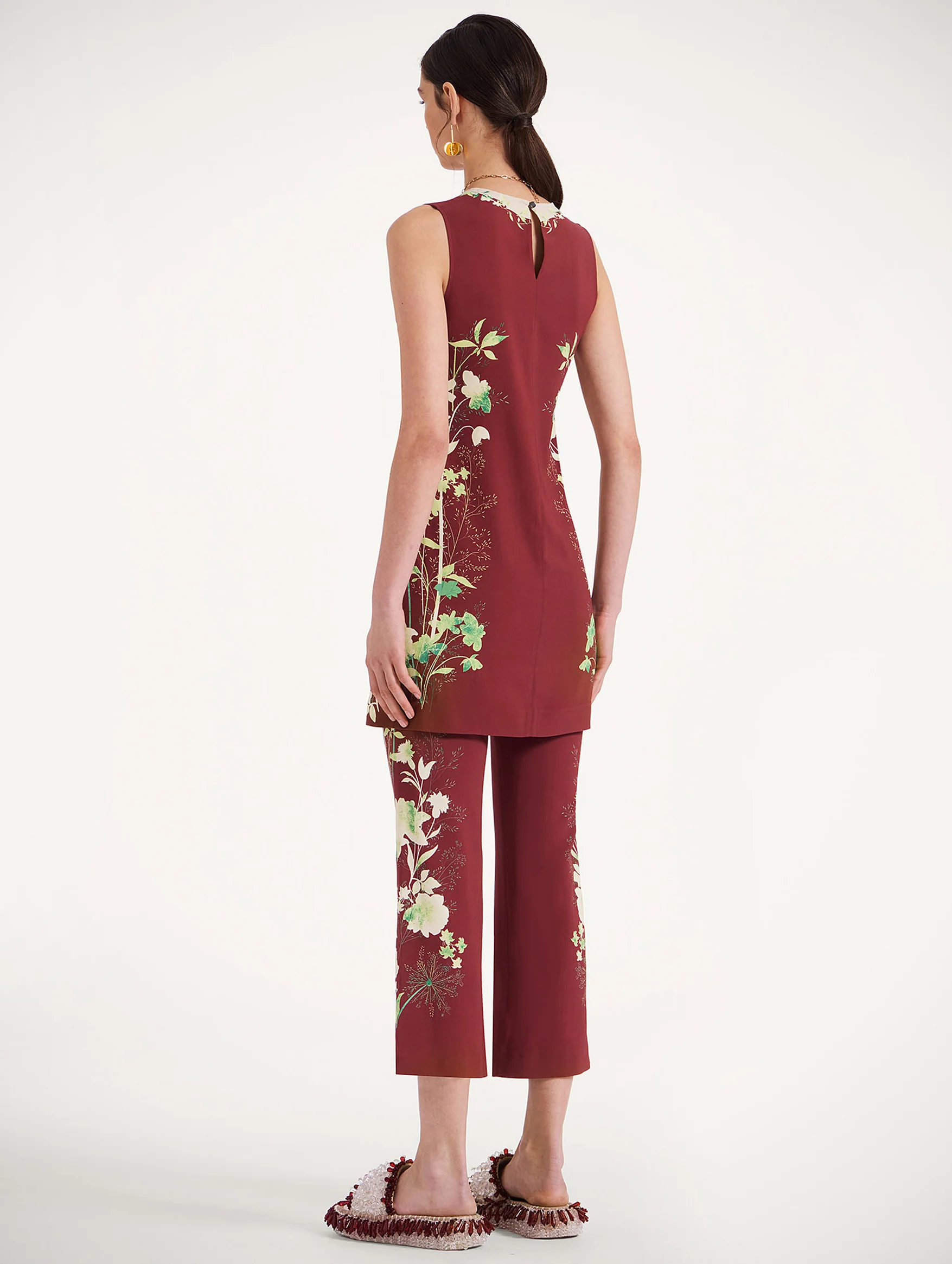 Stretch Tunic in Woodland Placée - Image 3
