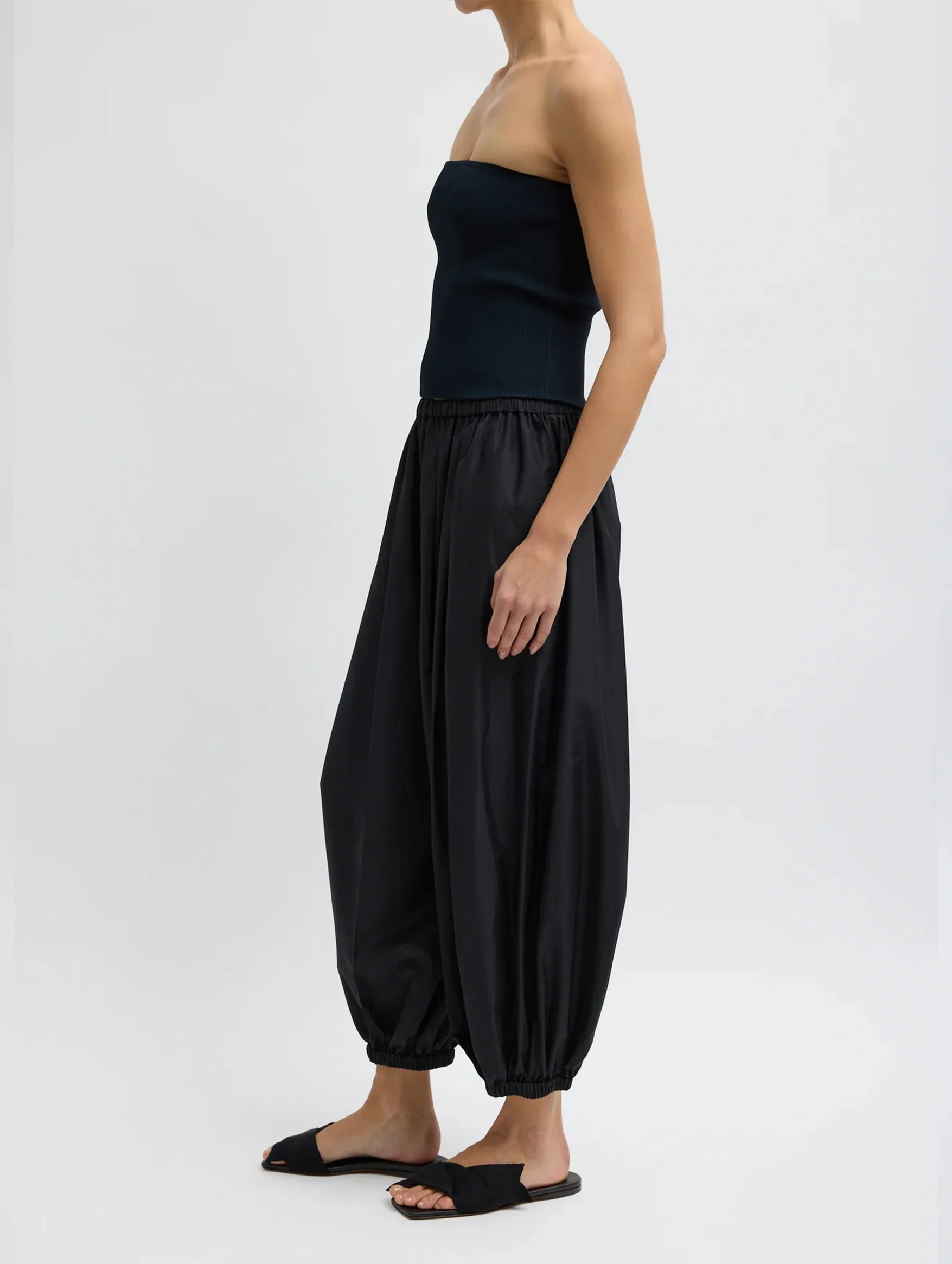 Summer Nylon Zeppelin Pant in Black - Image 2