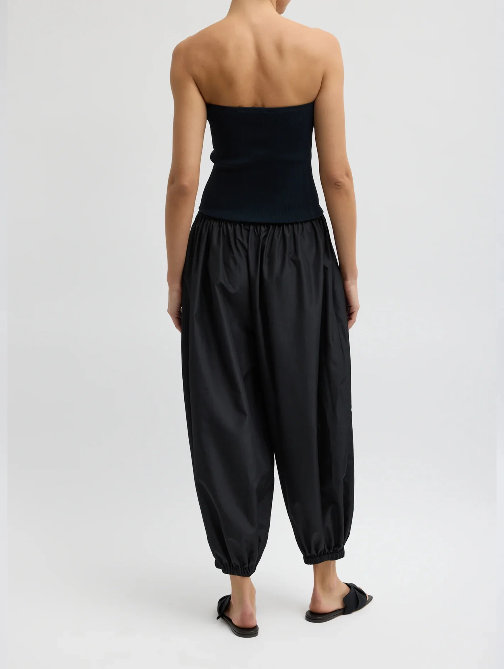 Summer Nylon Zeppelin Pant in Black - Image 3