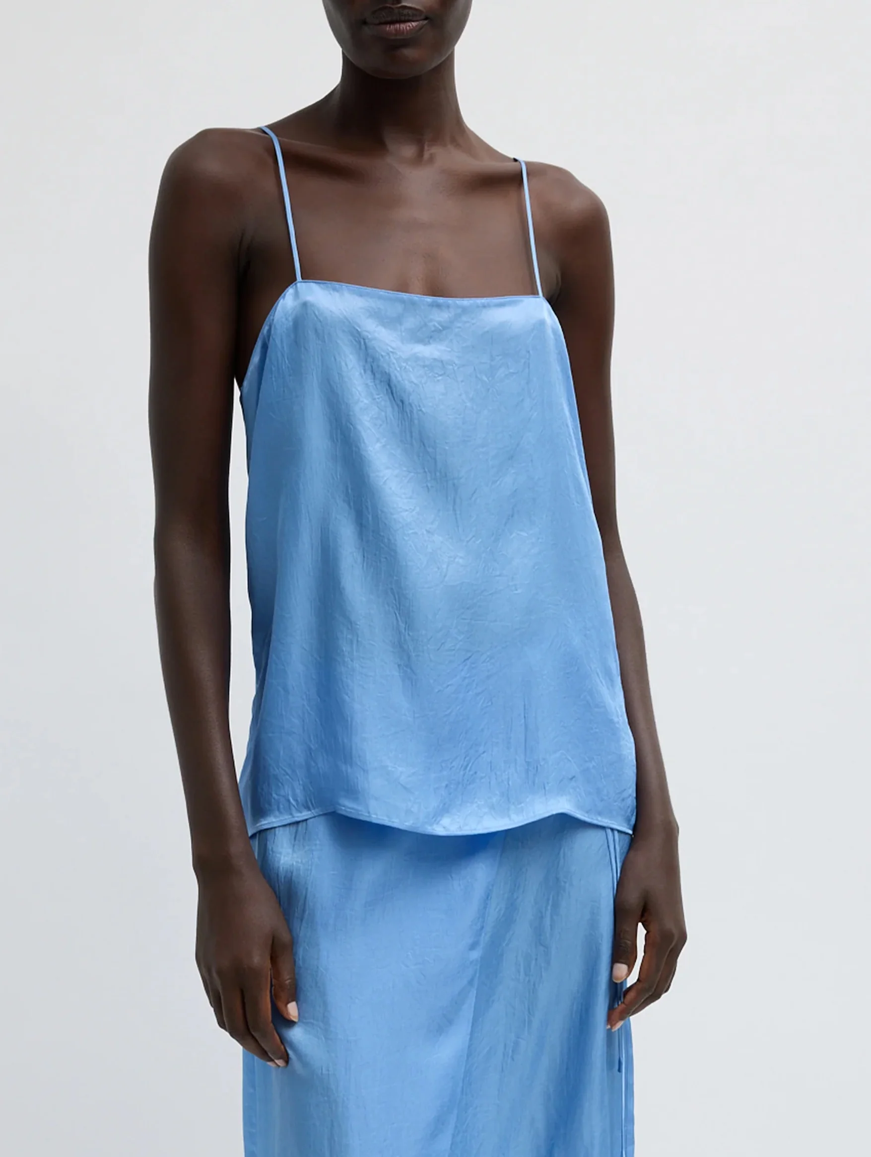 Summer Slip Cami in Baby Blue