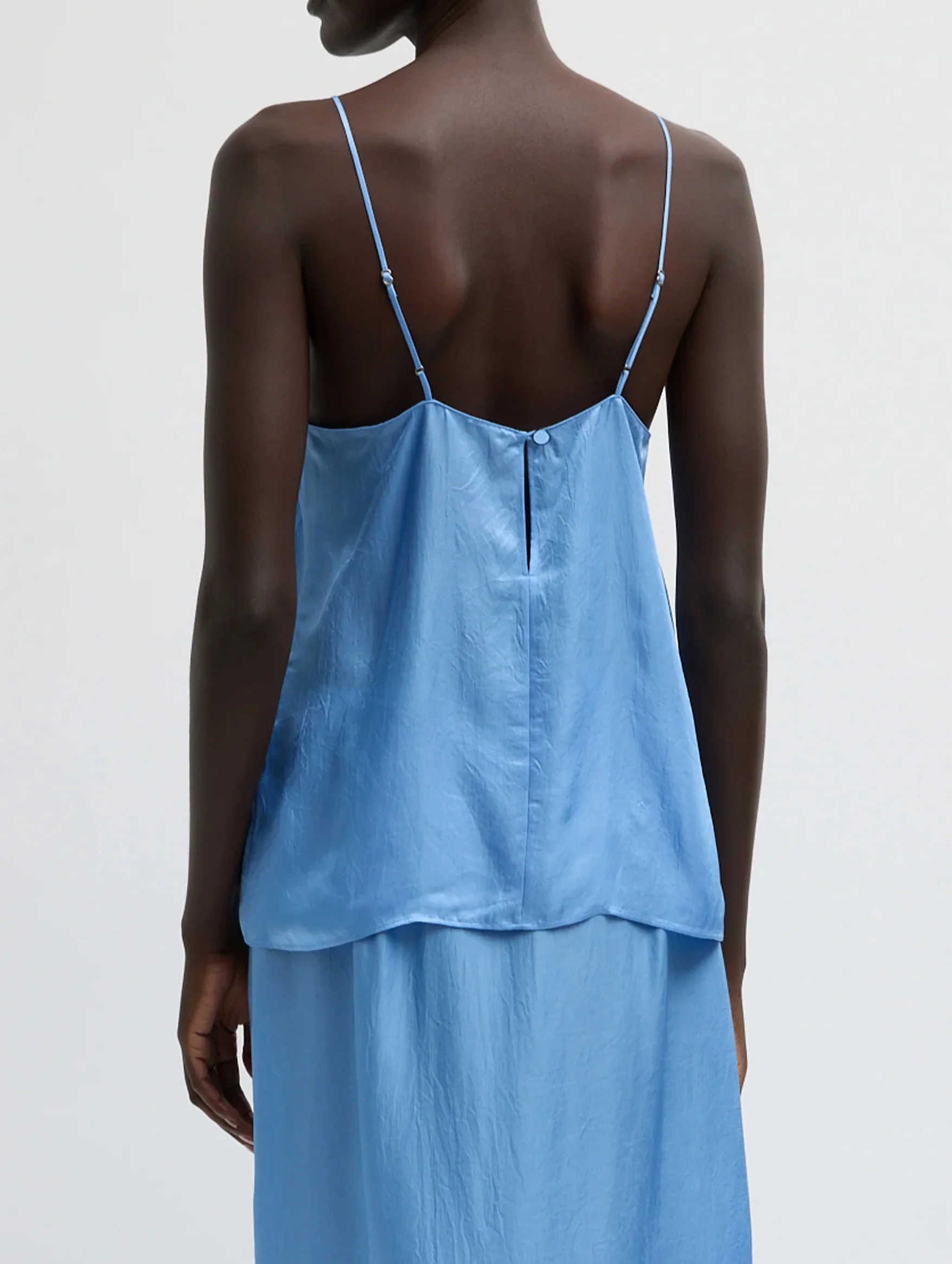 Summer Slip Cami in Baby Blue - Image 3