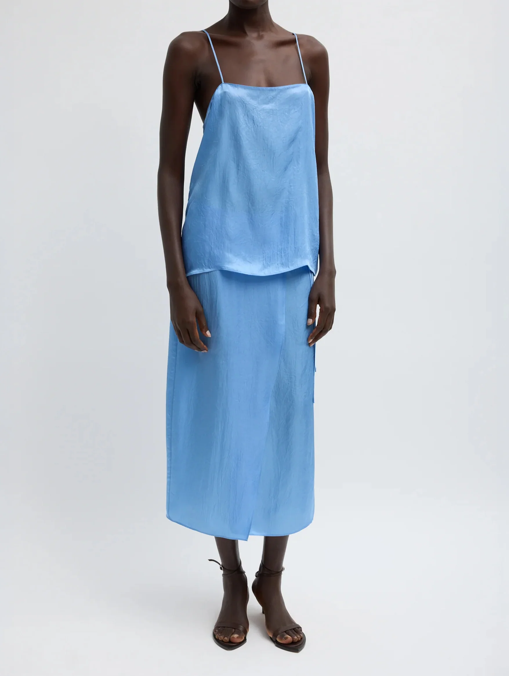 Summer Slip Cami in Baby Blue - Image 4