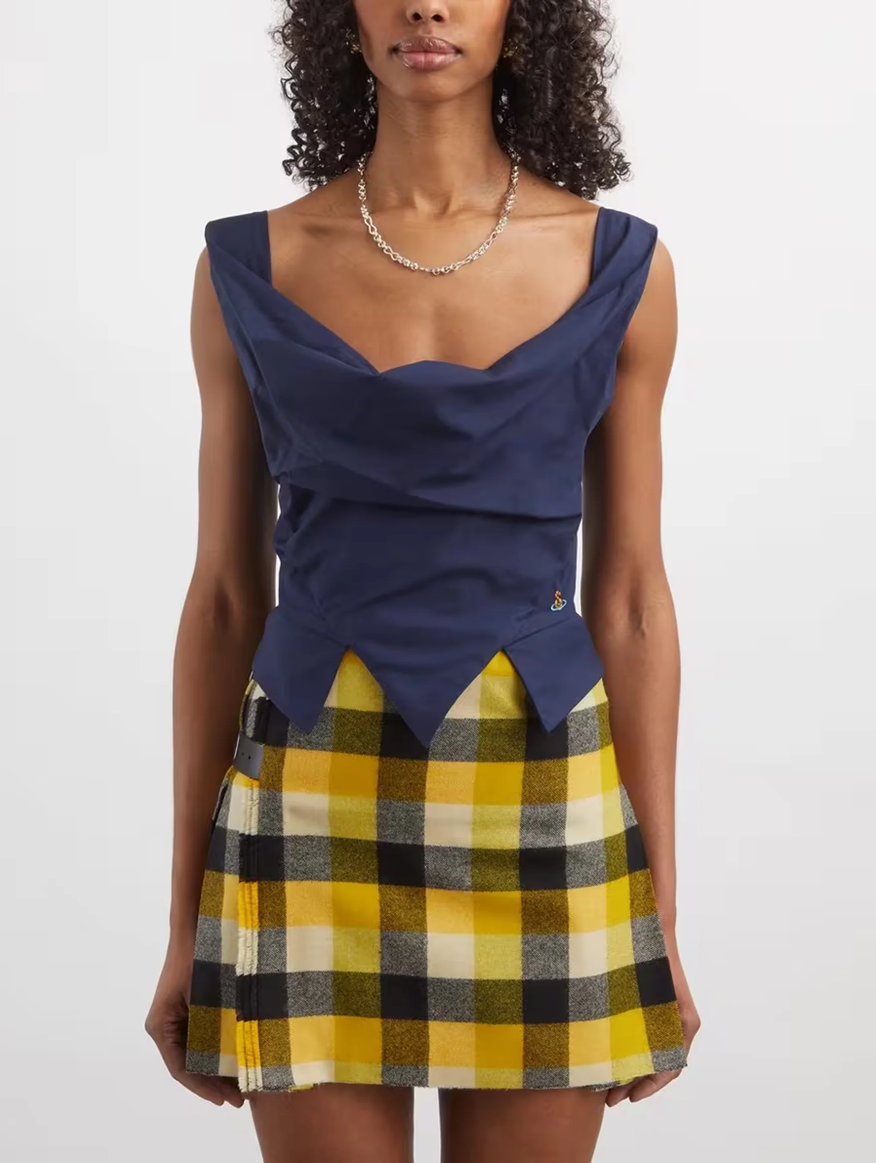 Sunday Top in Navy - Image 3
