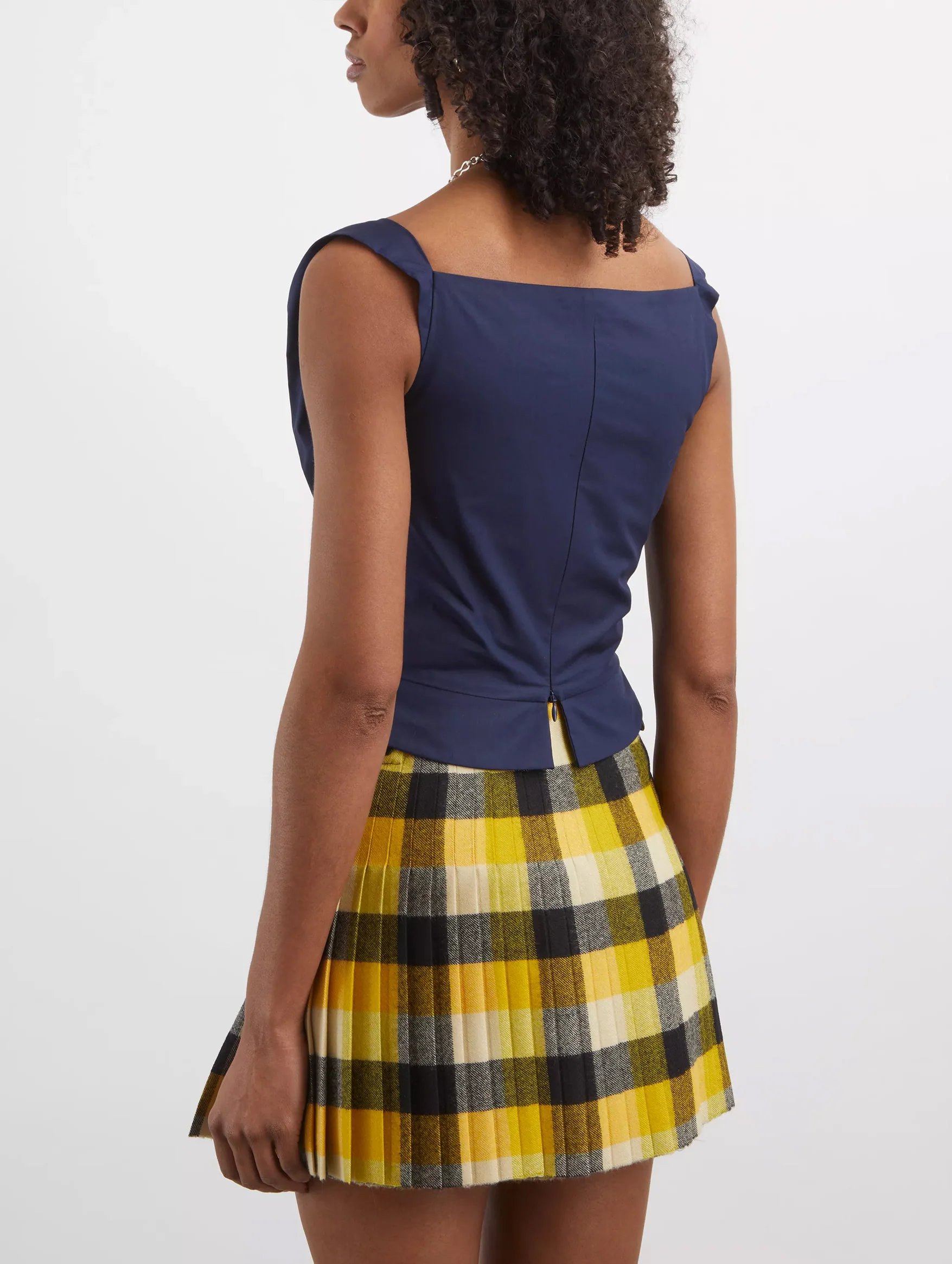 Sunday Top in Navy - Image 4