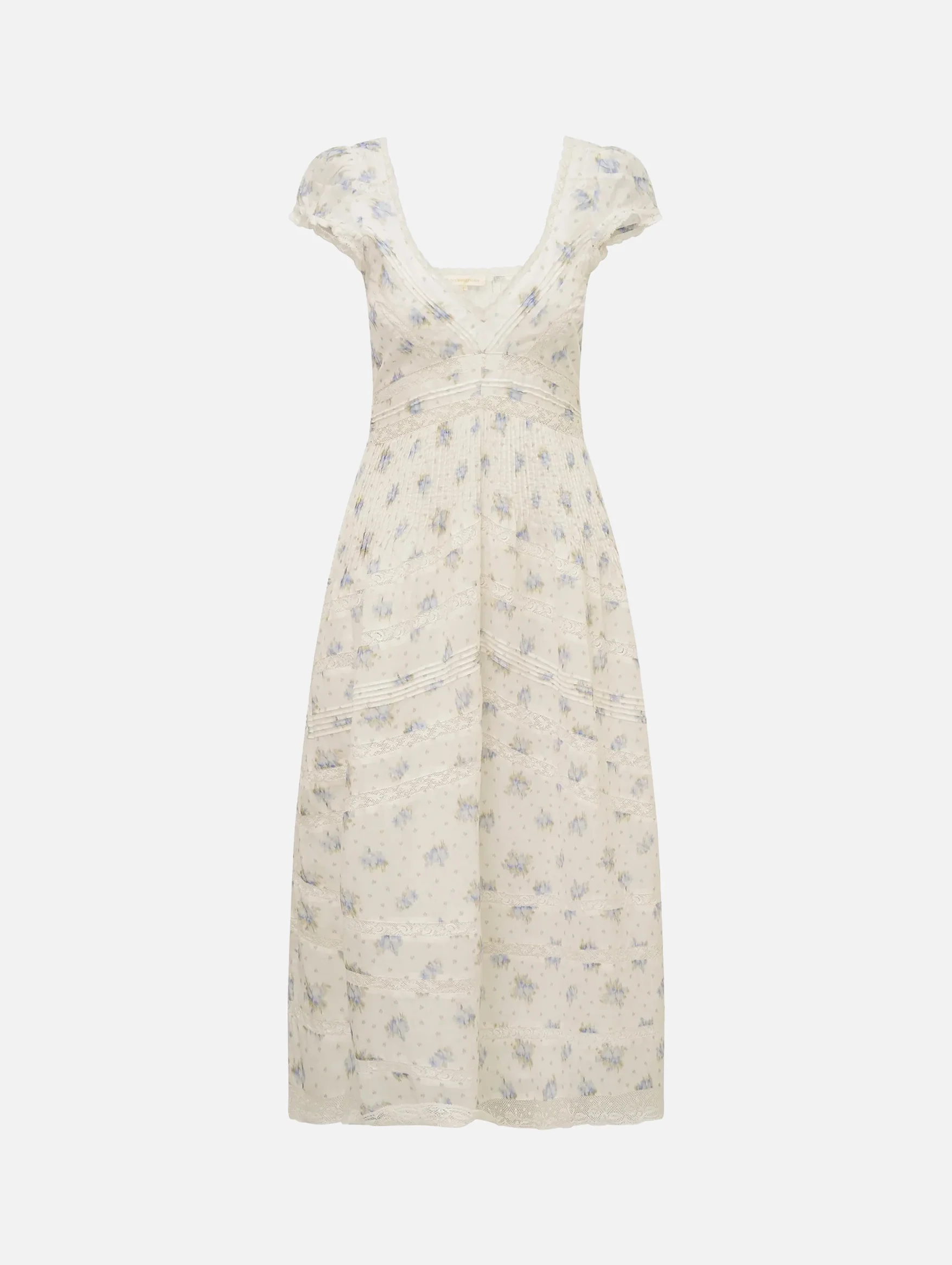 Suvi Cotton Dress in Arctic Vanilla