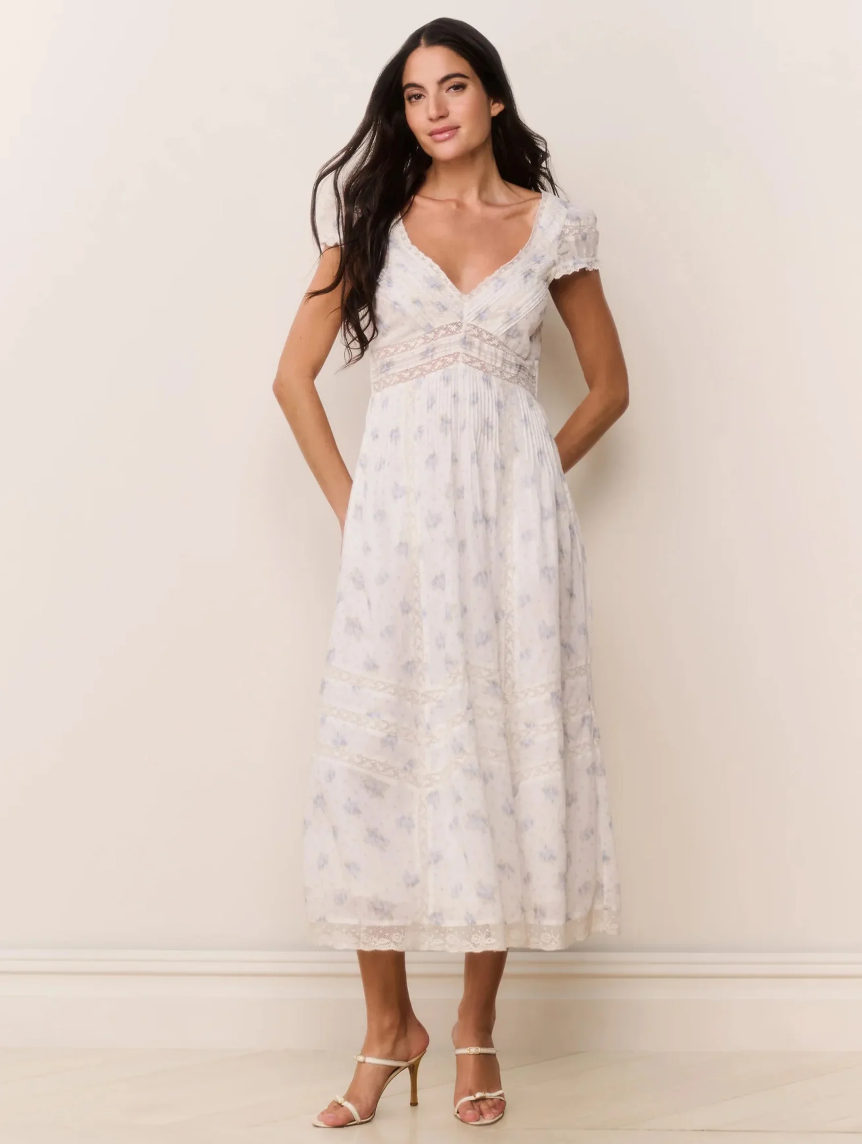 Suvi Cotton Dress in Arctic Vanilla - Image 2