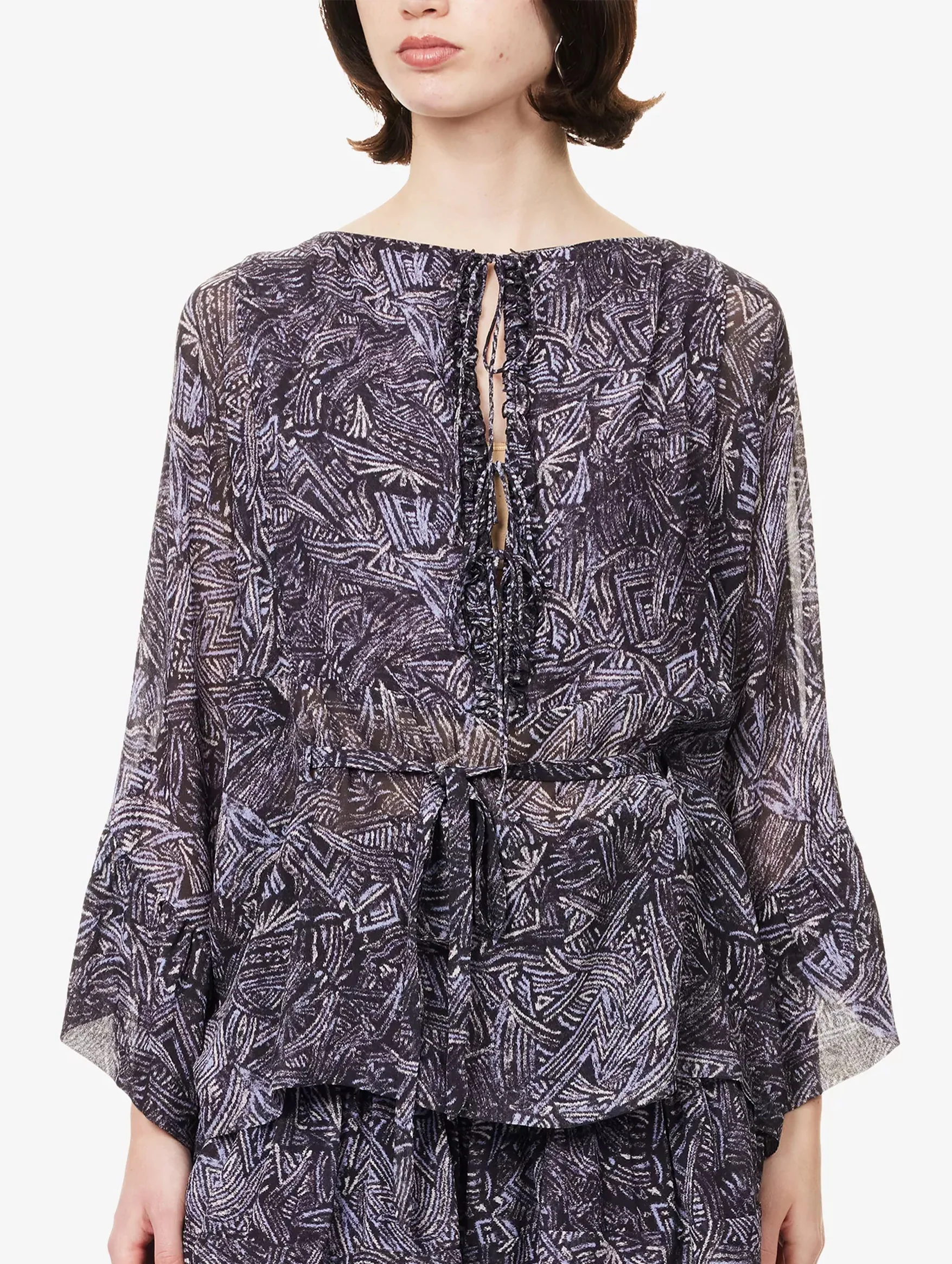 Tekia Top in Faded Night - Image 3