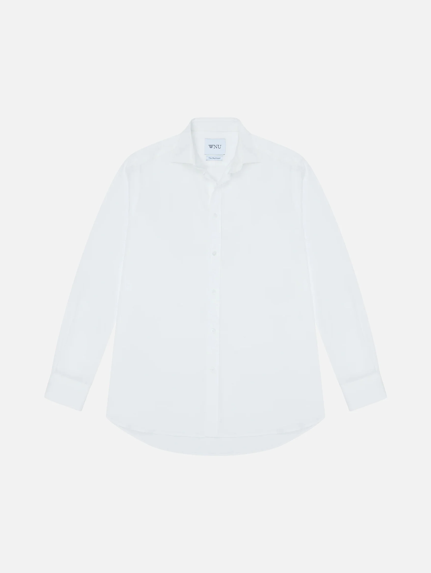 The Boyfriend Tencel Shirt in White