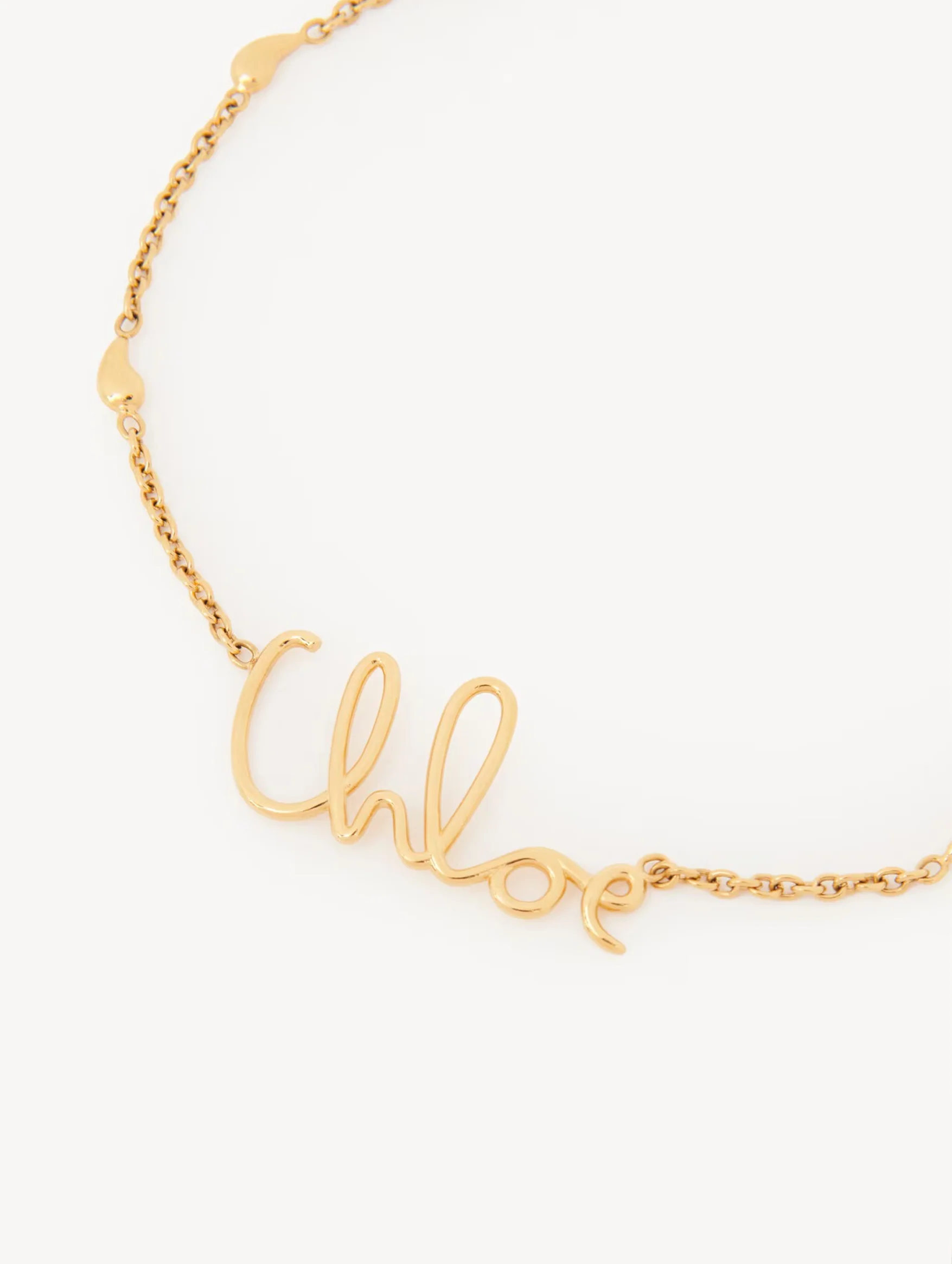 The Chloé Iconic Necklace in Vintage Gold - Image 3