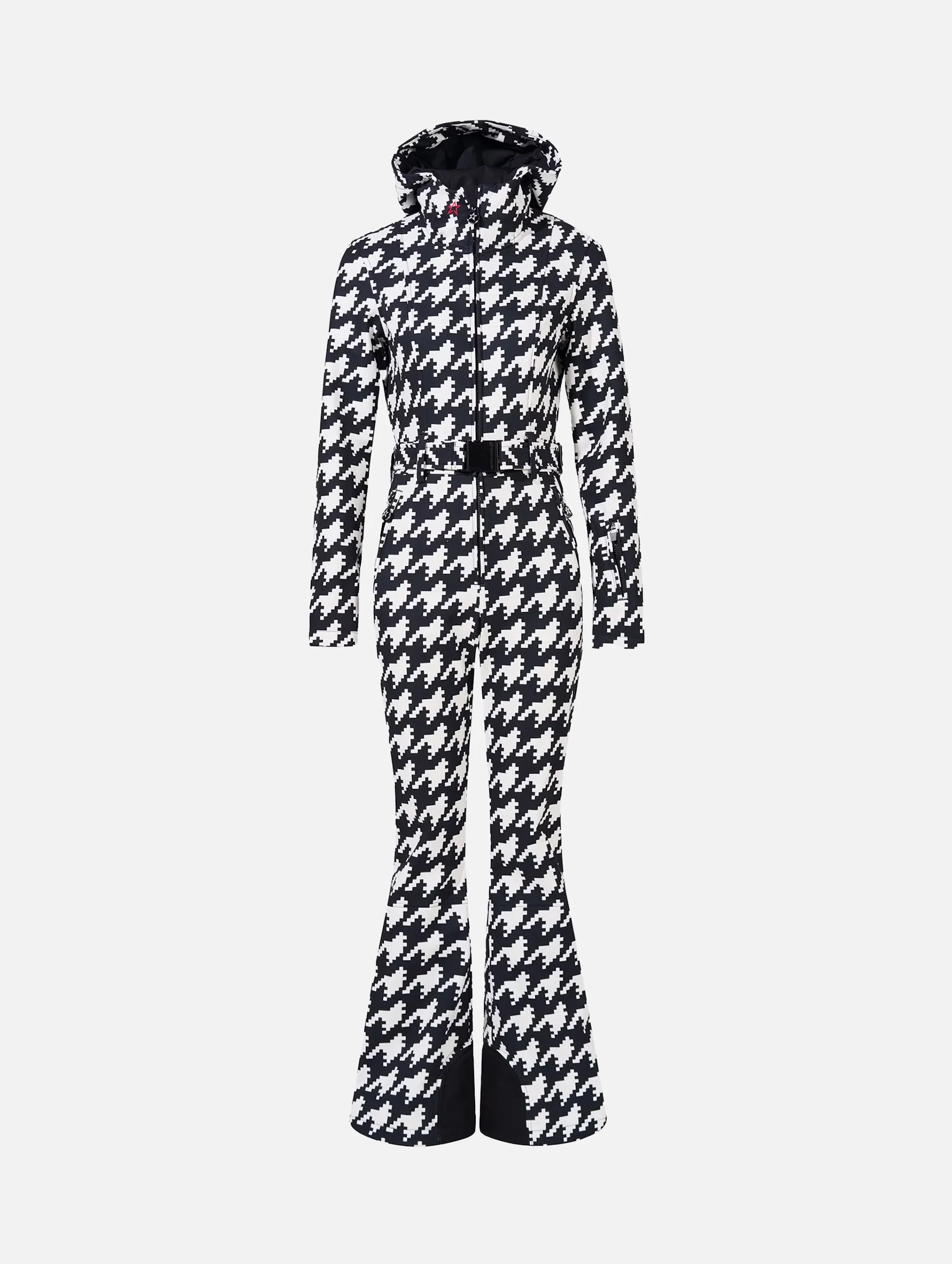 Tignes Ski Suit II in Houndstooth
