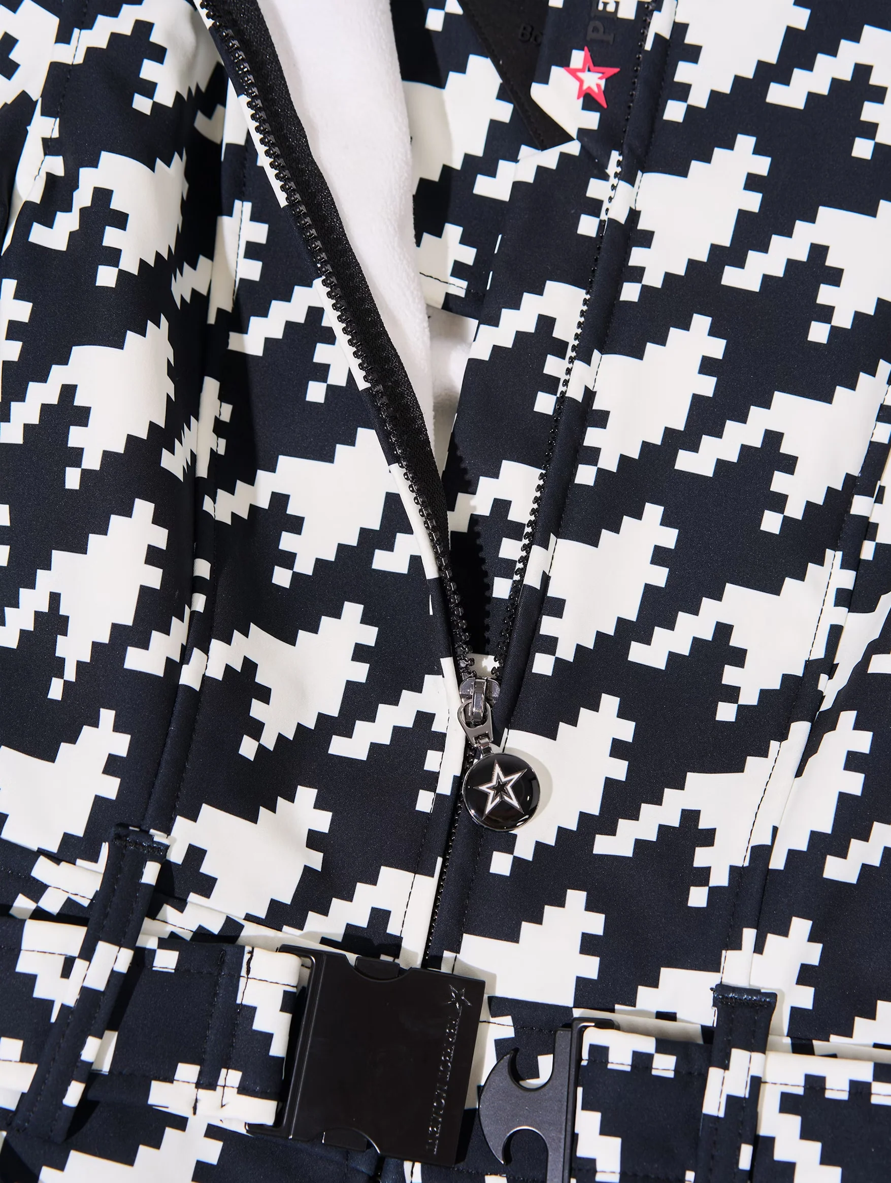 Tignes Ski Suit II in Houndstooth - Image 2