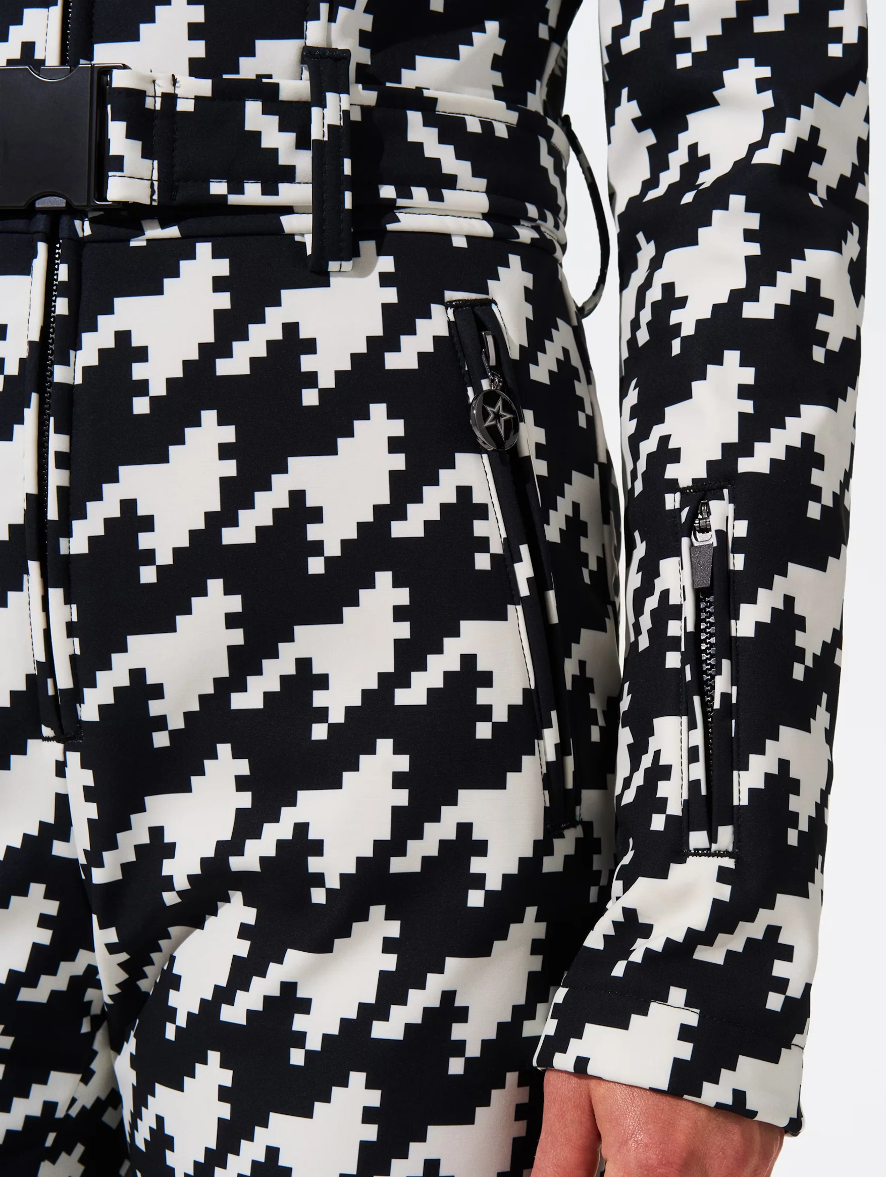 Tignes Ski Suit II in Houndstooth - Image 7