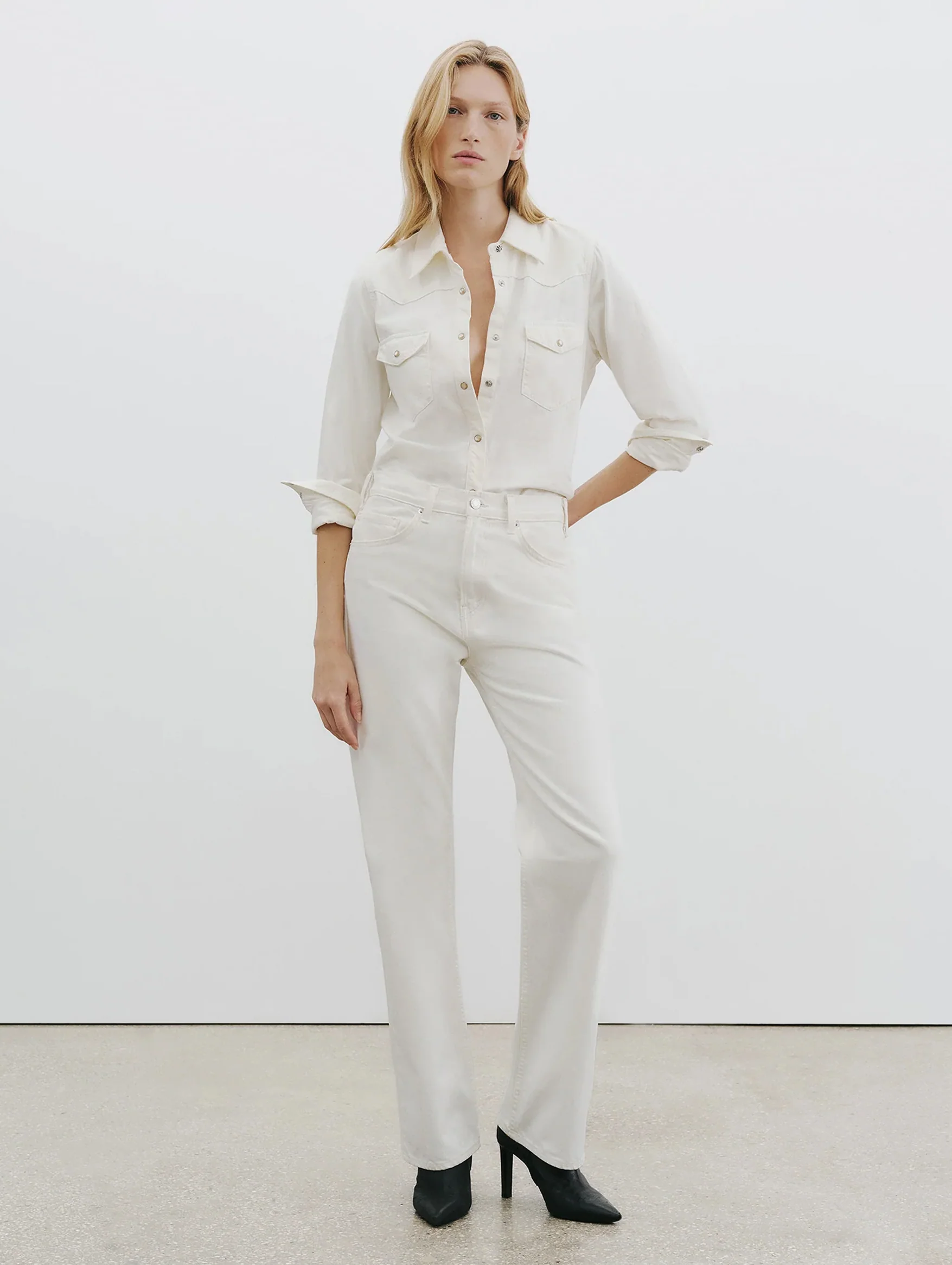 Travis Shirt in Cream - Image 3
