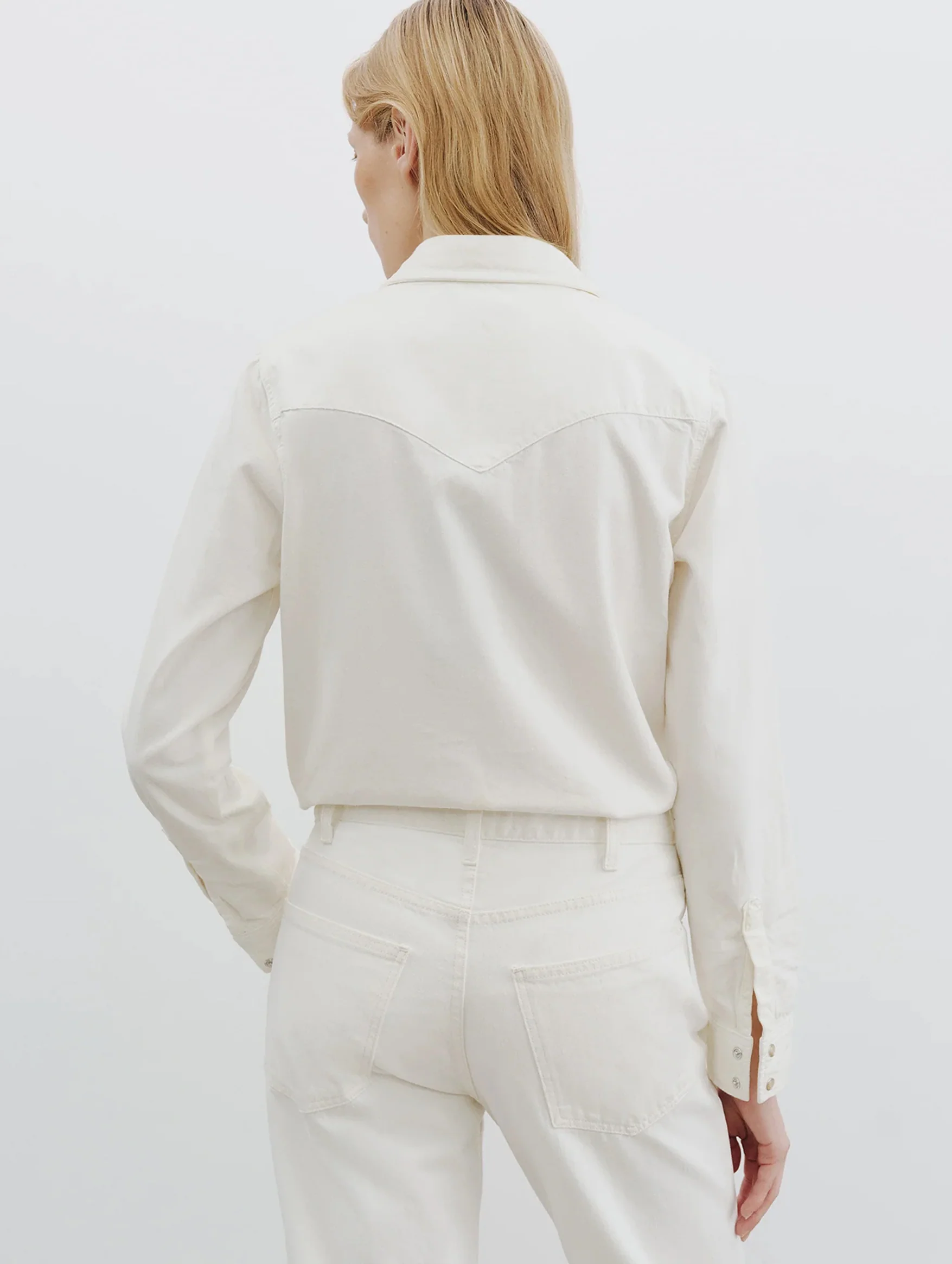Travis Shirt in Cream - Image 5