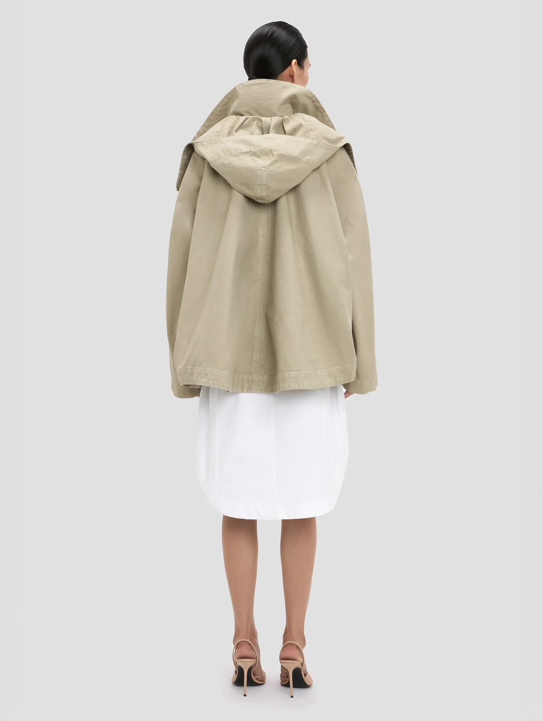 Utlity Jacket in Stone Grey - Image 3