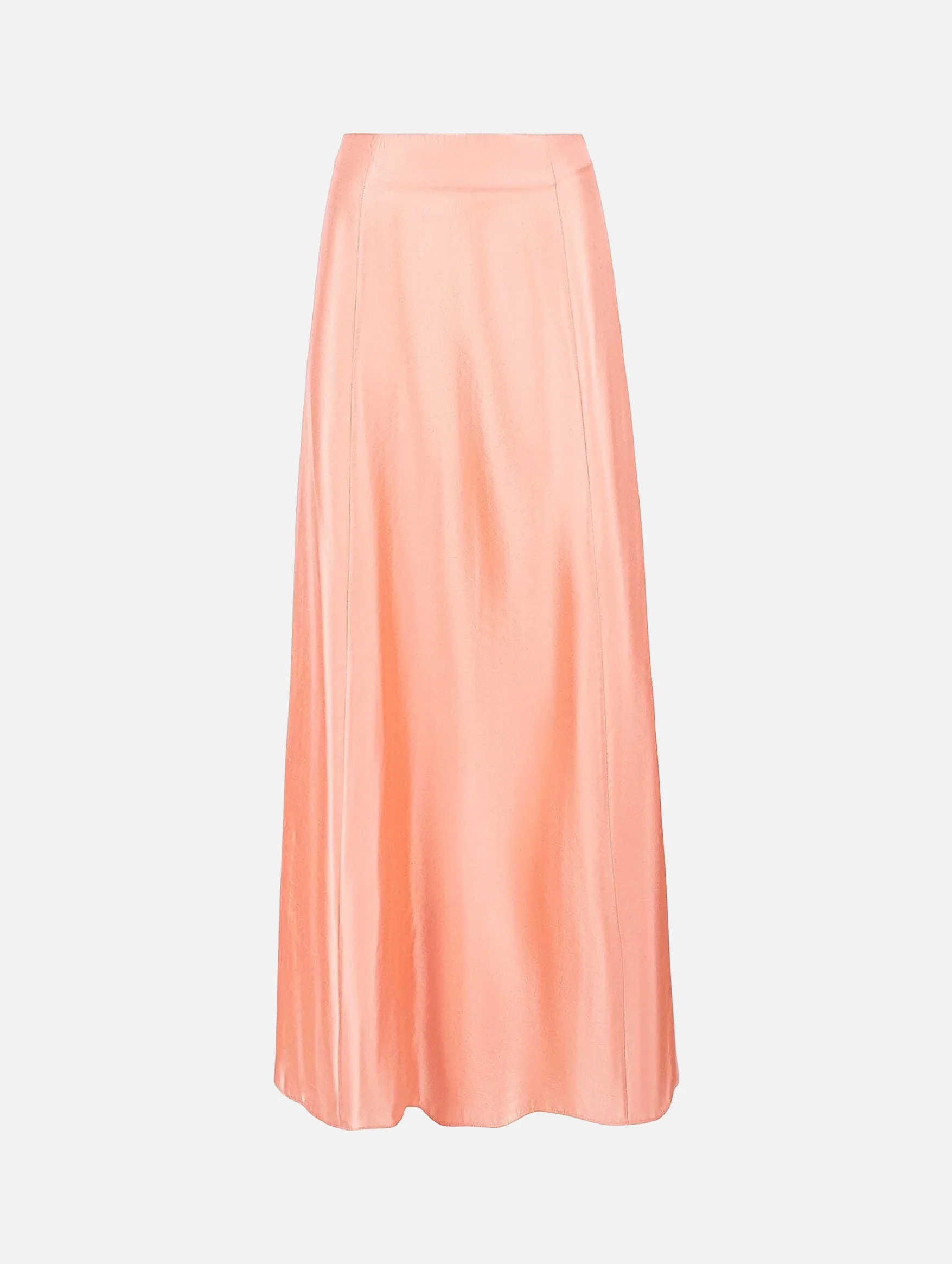 Vincenzo Silk Skirt in Carnation
