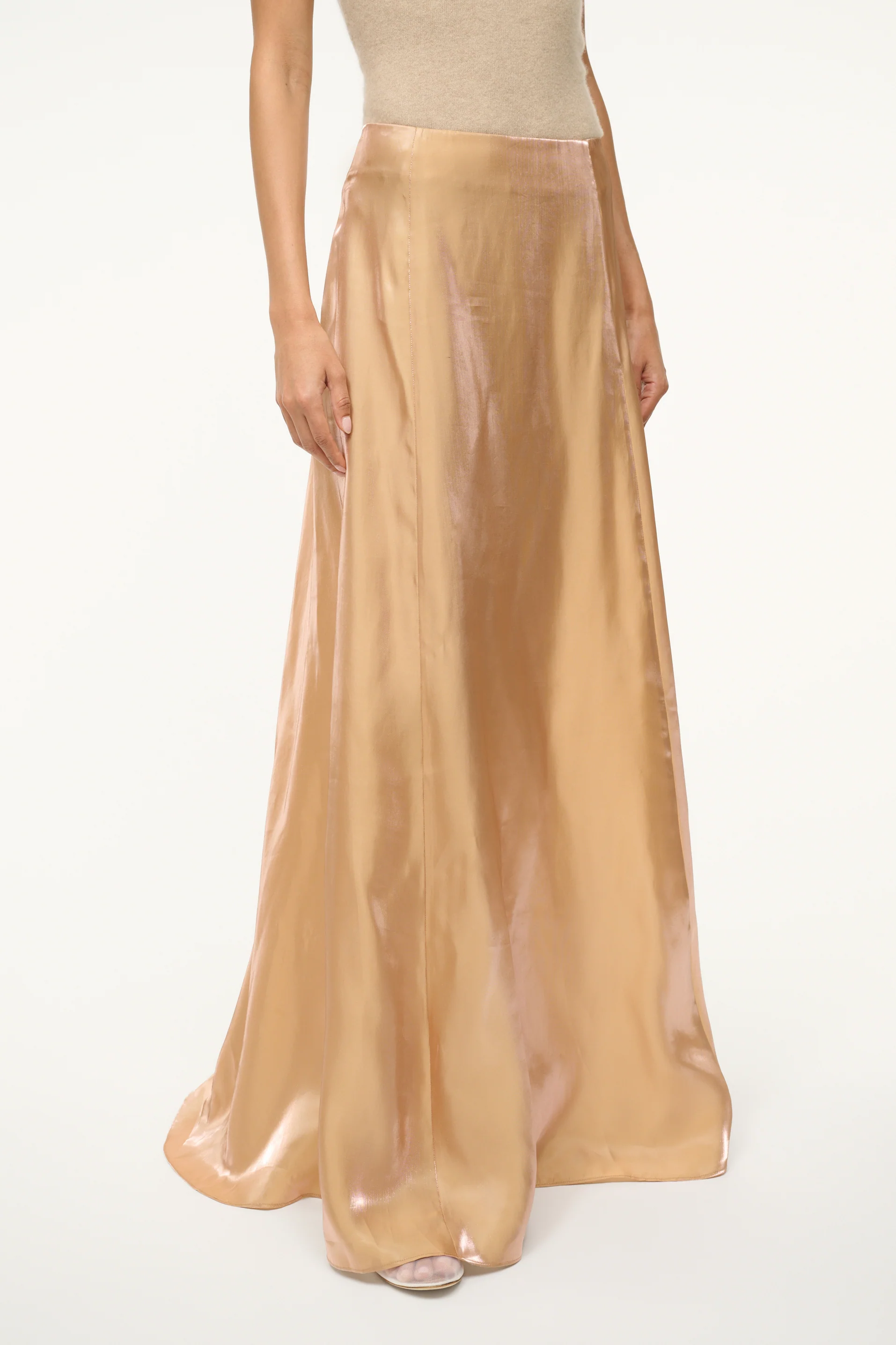 Vincenzo Skirt in Rose Gold - Image 5