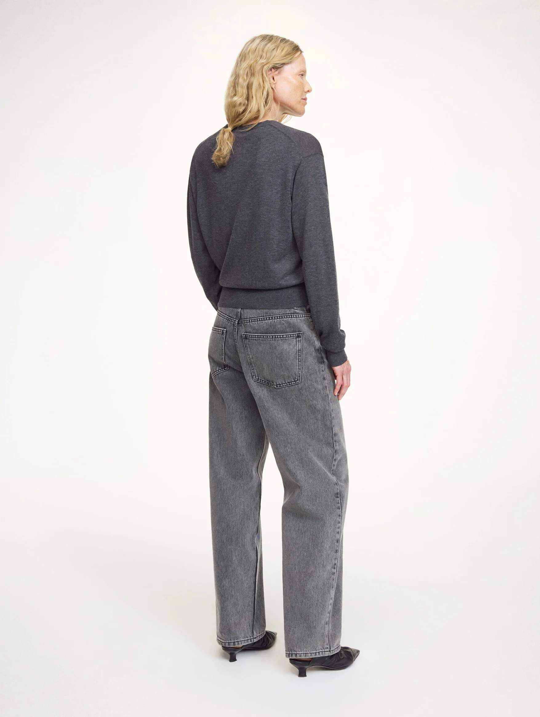 Vinola Jean in Washed Black - Image 3