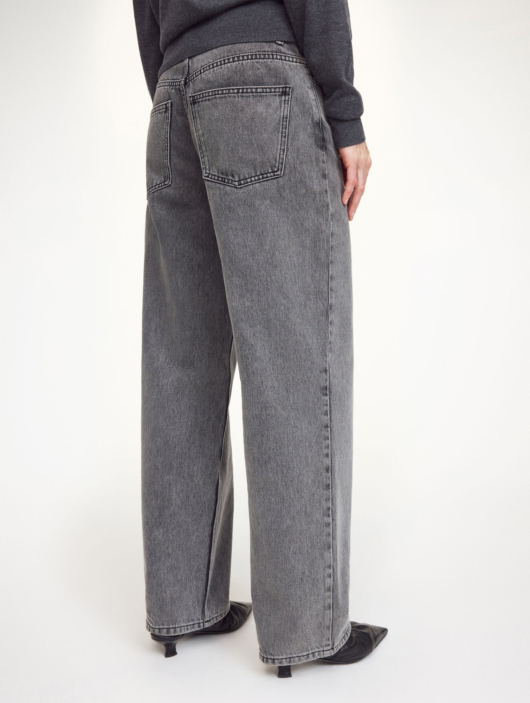 Vinola Jean in Washed Black - Image 4